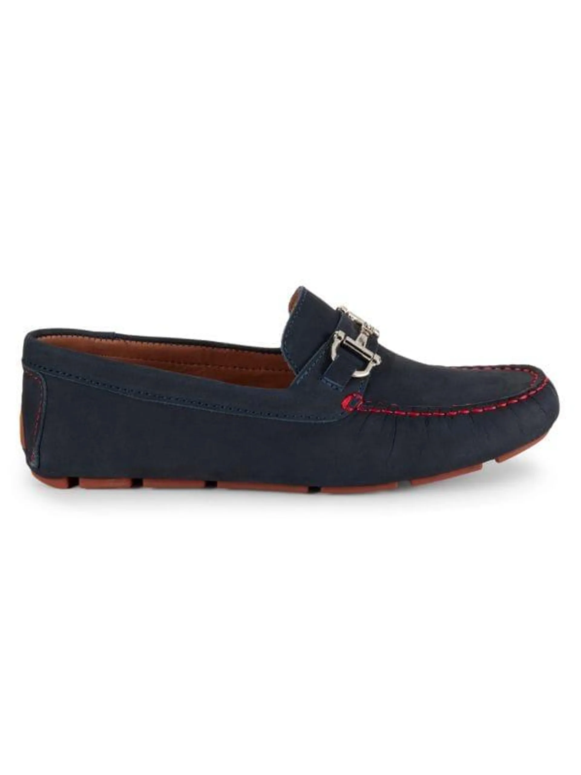 Leather Driving Bit Loafers