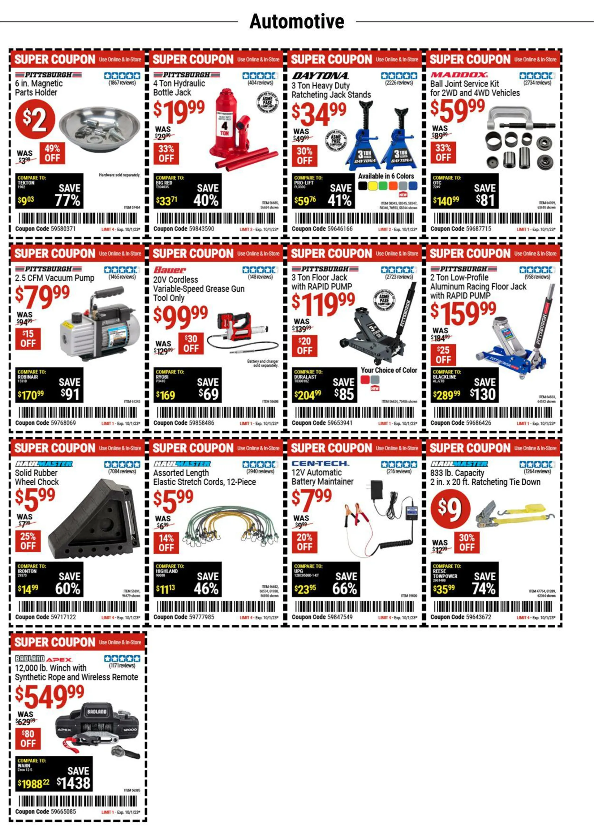 Harbor Freight - 3