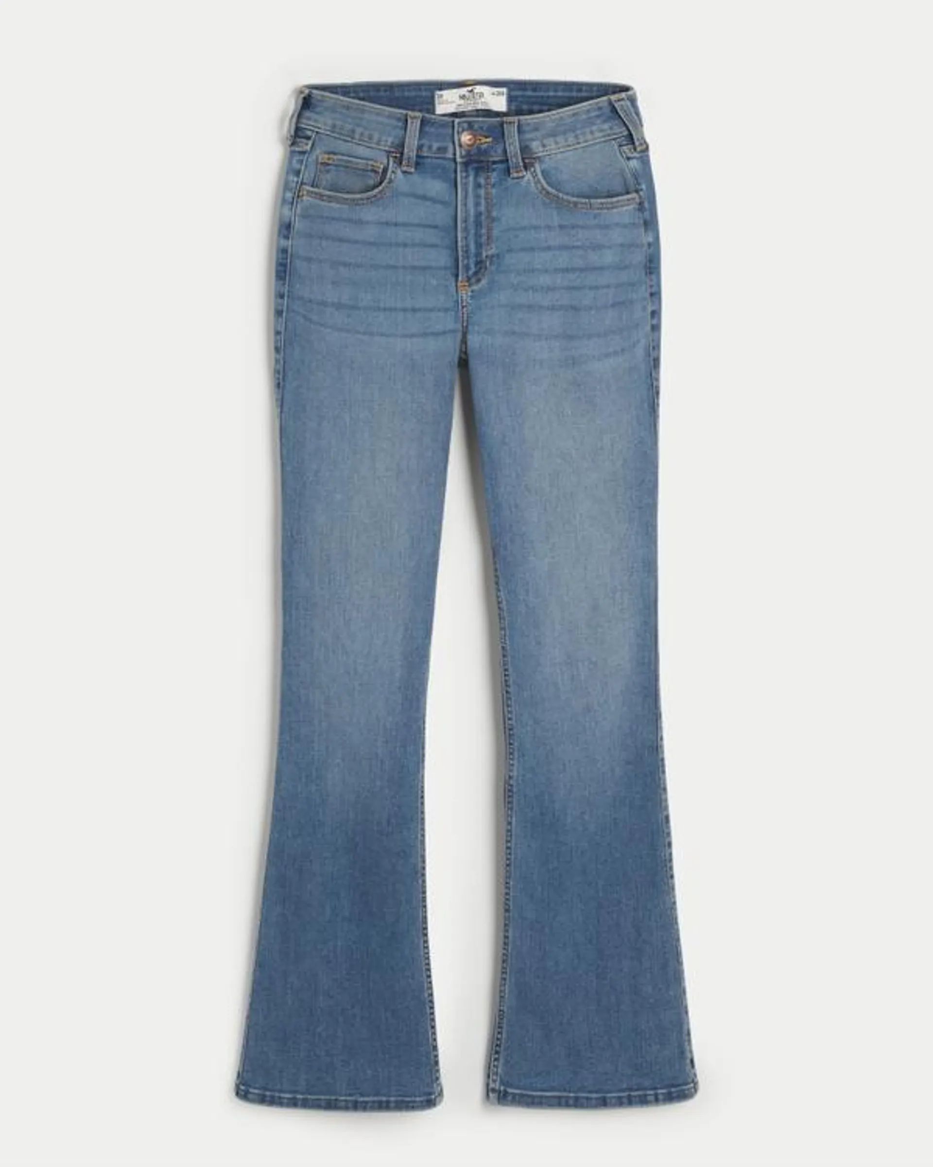 Curvy Mid-Rise Medium Wash Boot Jeans