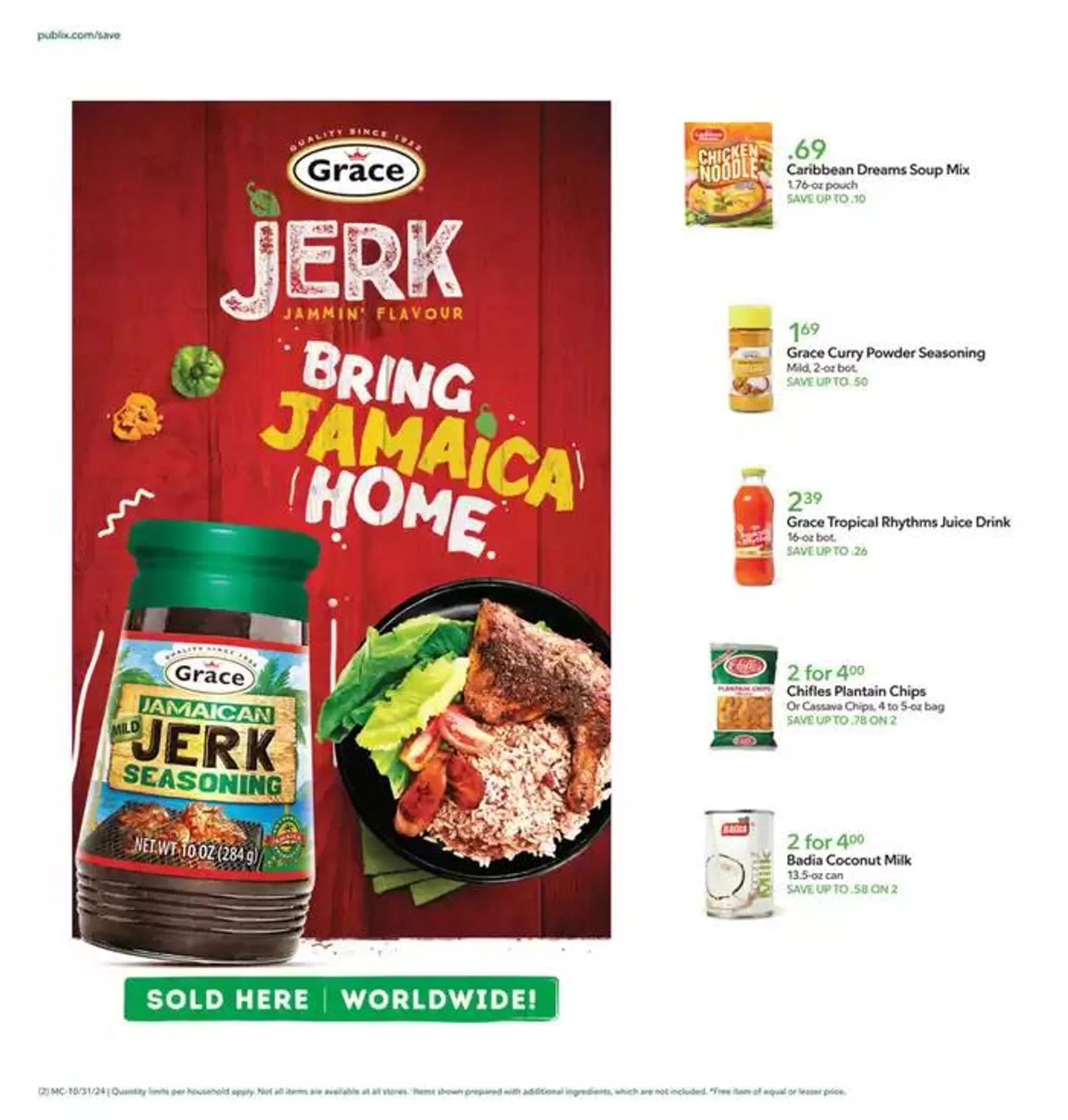 Weekly ad Publix Jamaican Jerk Month from October 31 to November 6 2024 - Page 2