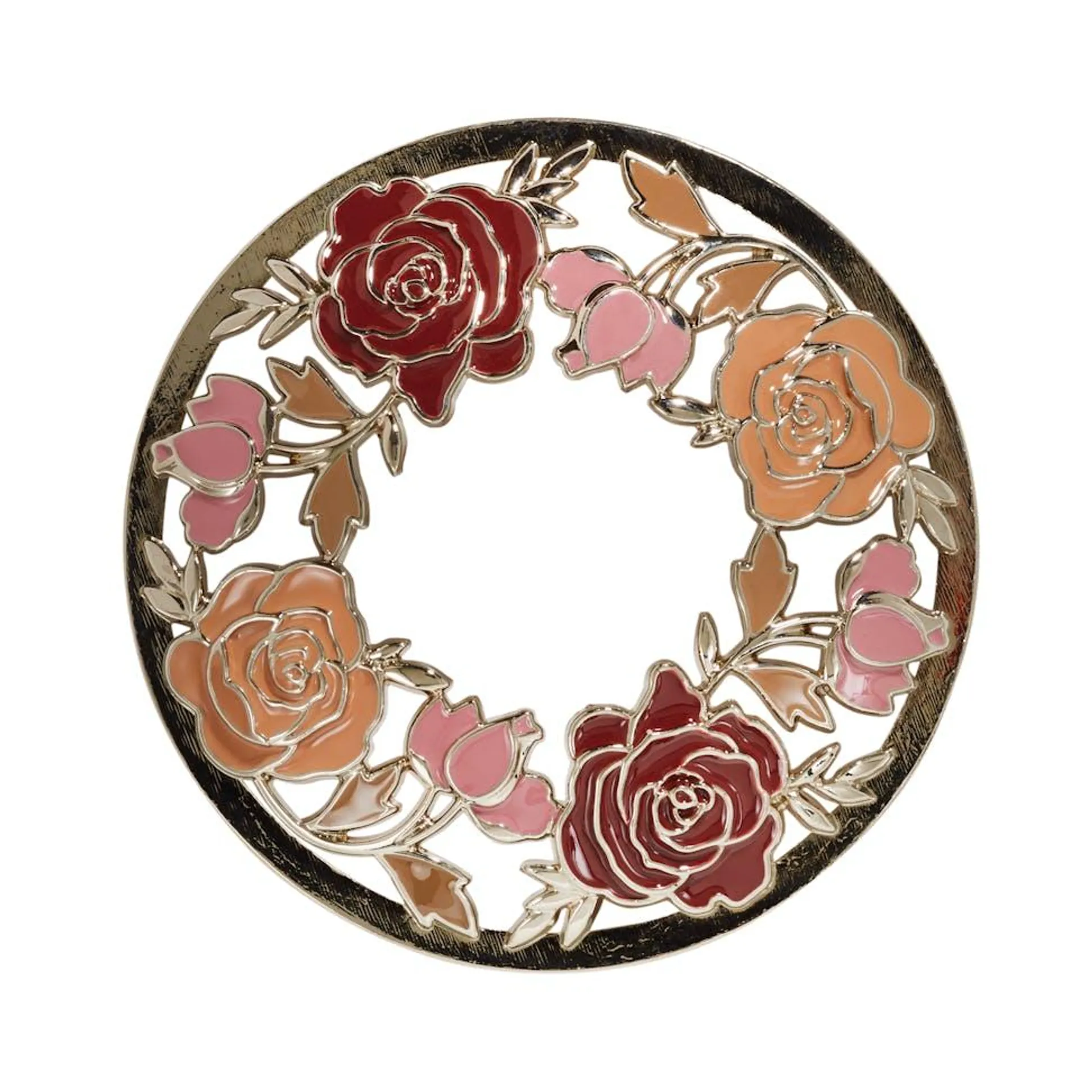 Fall Florals Metal Topper