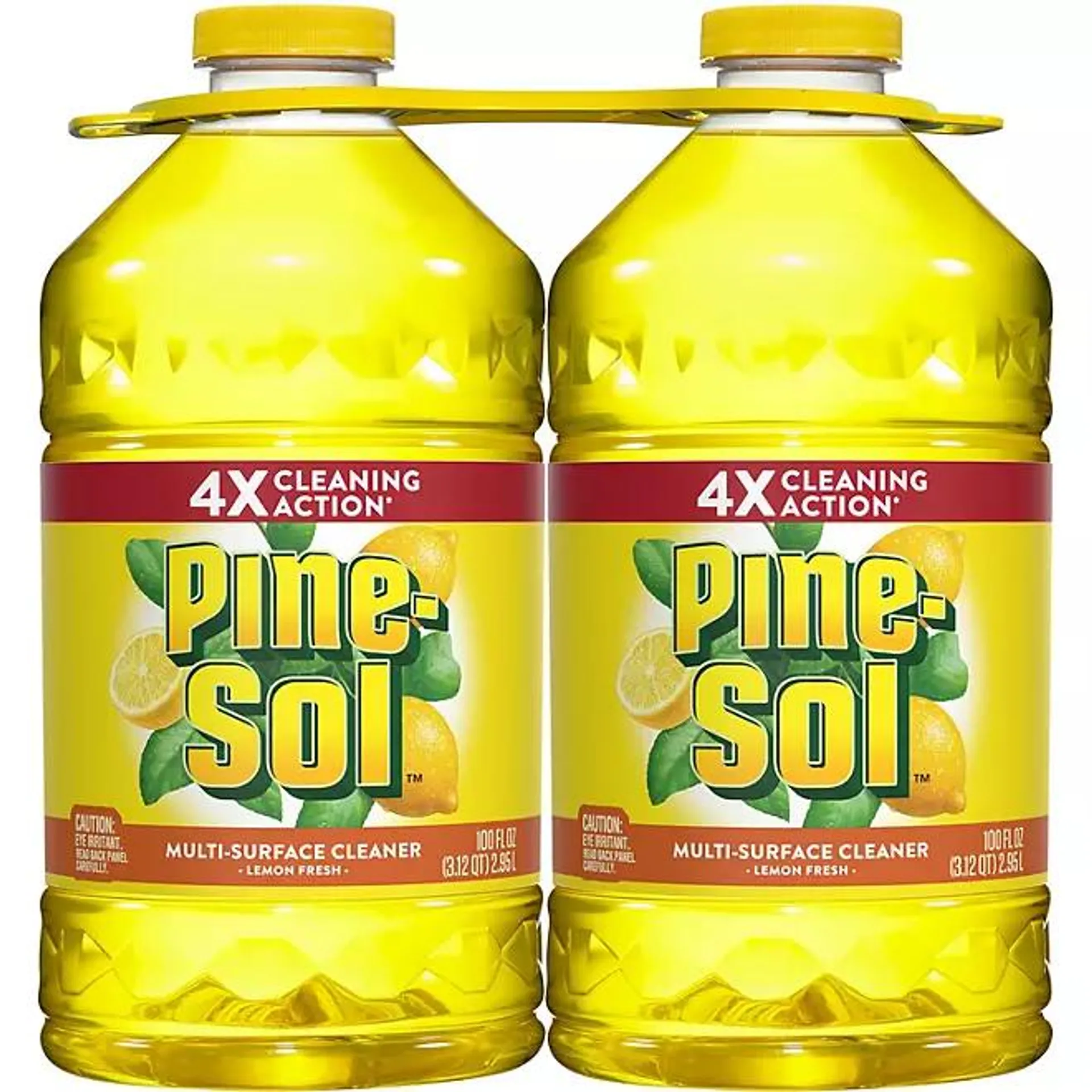 Pine-Sol All Purpose Multi-Surface Cleaner, Lemon Fresh 100 fl. oz./bottle, 2 pk.