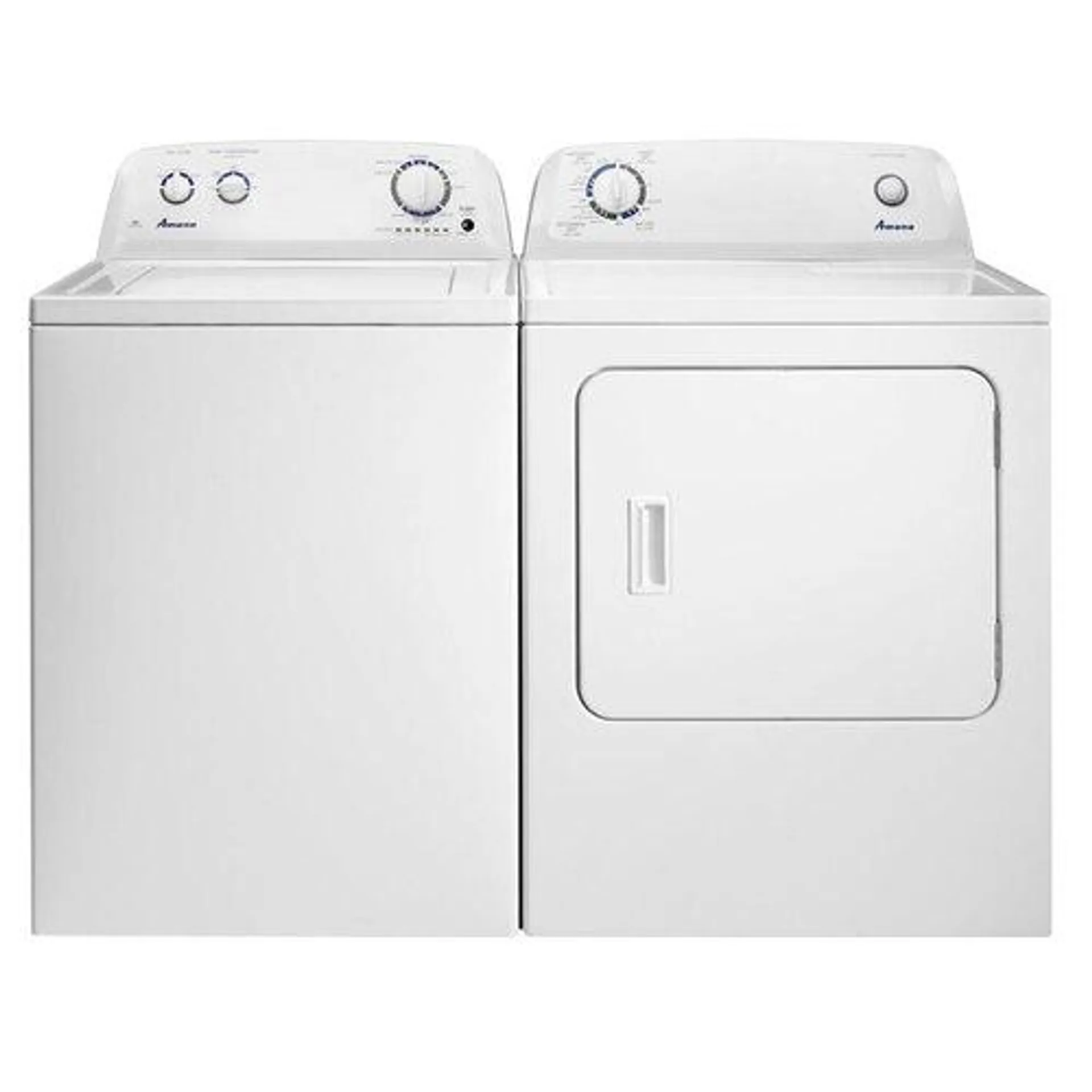 27” 3.5 CuFt Top Load Washer and 6.5 CuFt Electric Dryer