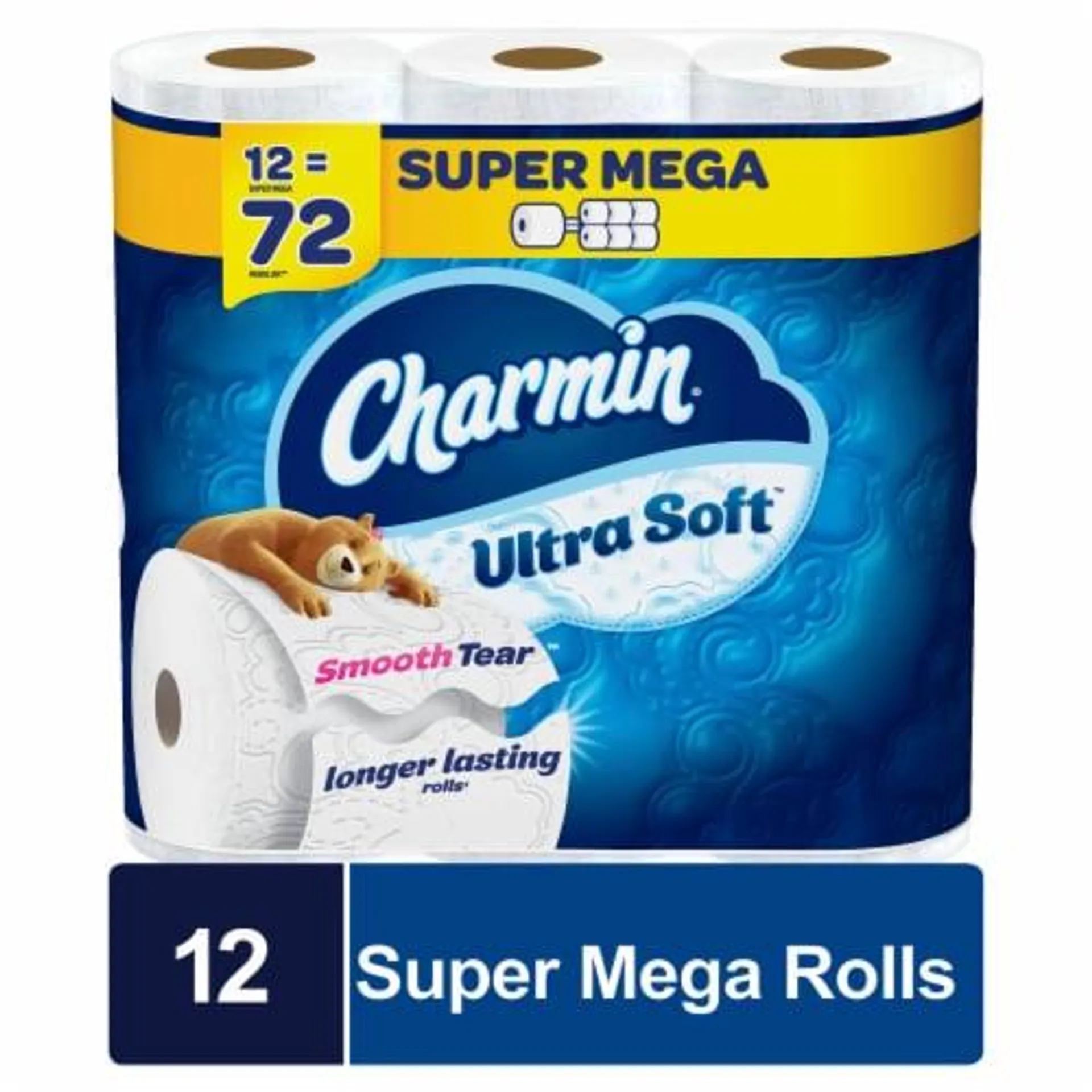 Charmin Ultra Soft Toilet Paper 12 Mega XL Rolls