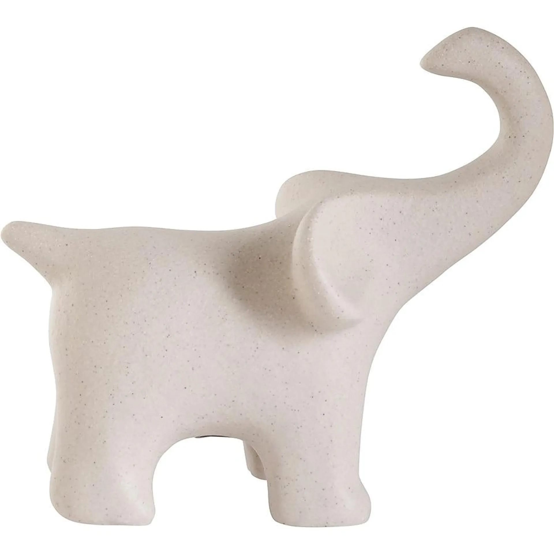 allen + roth White Ceramic Modern Statue