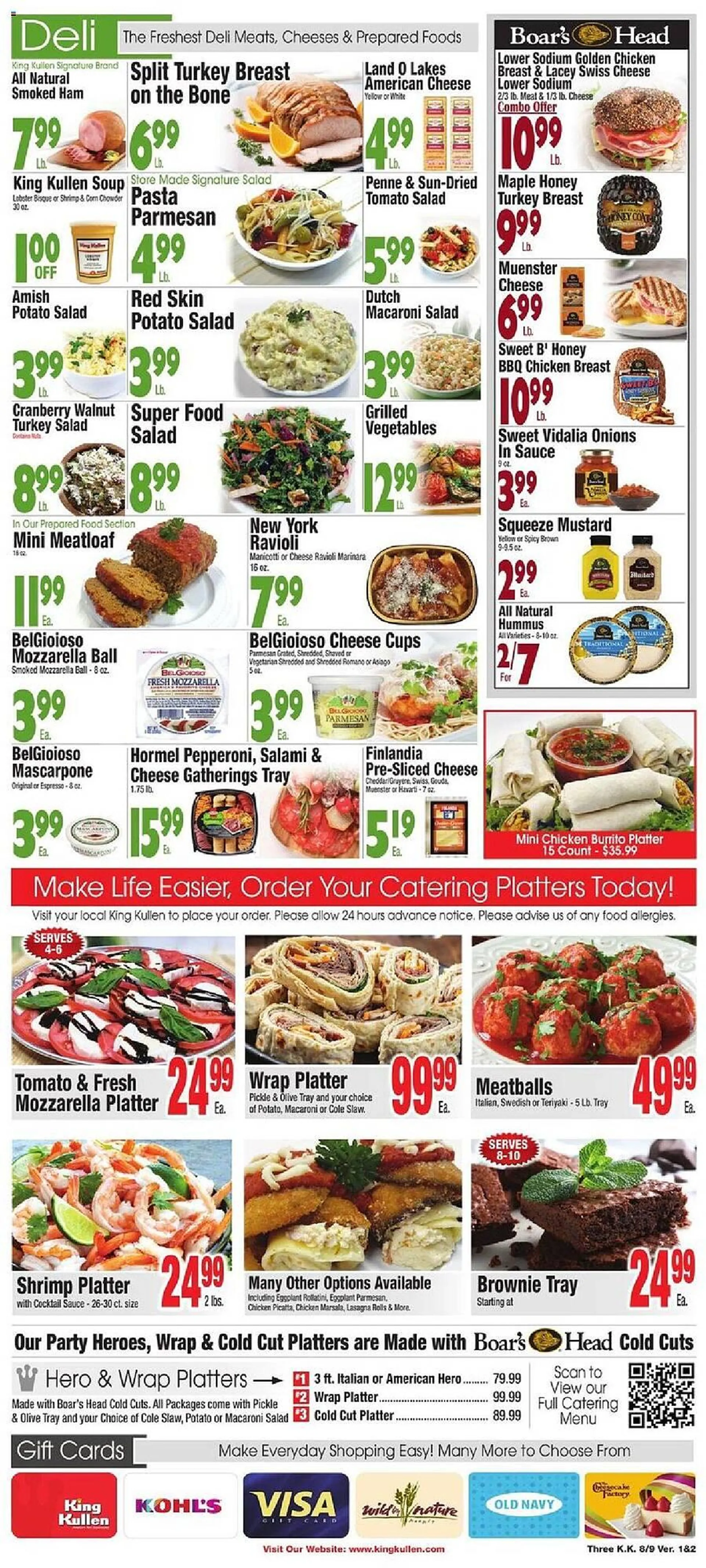 Weekly ad King Kullen Weekly Ad from August 9 to August 15 2024 - Page 3