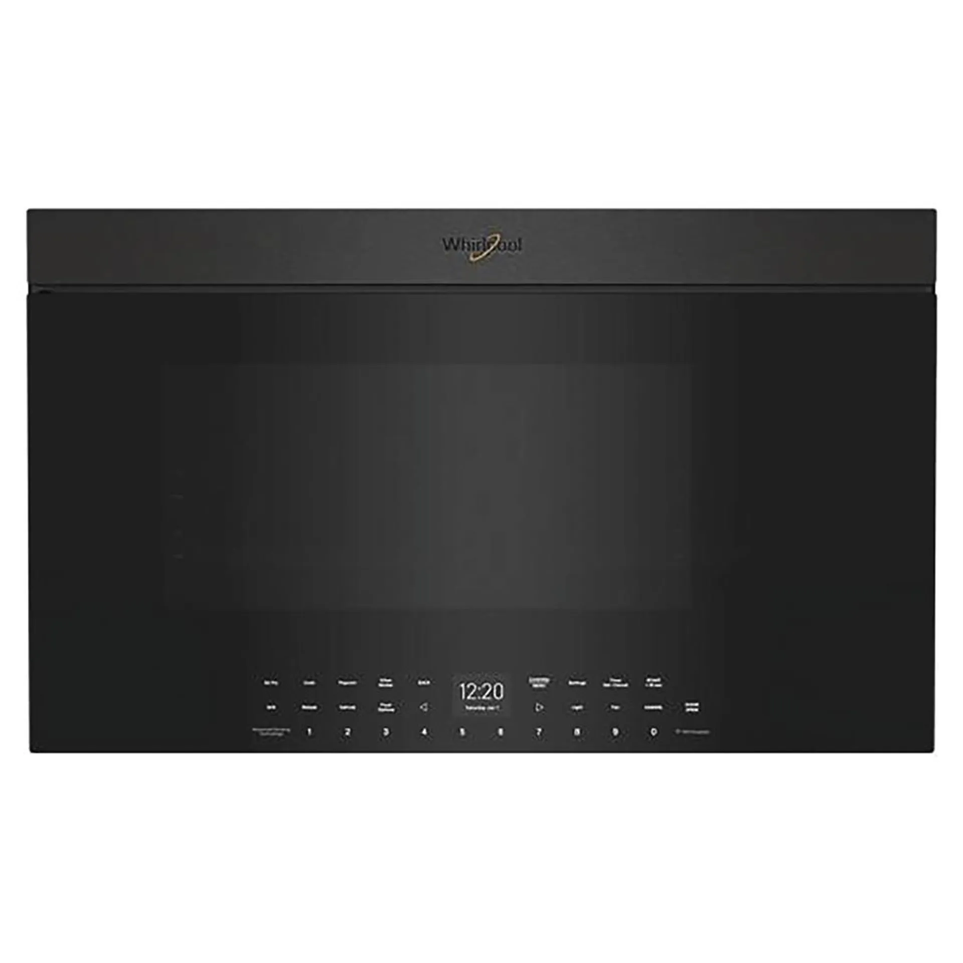 Whirlpool® 1.1 cu. ft. Black Stainless Finish Air Fry Over-the-Range Oven with Advanced Sensing Technology