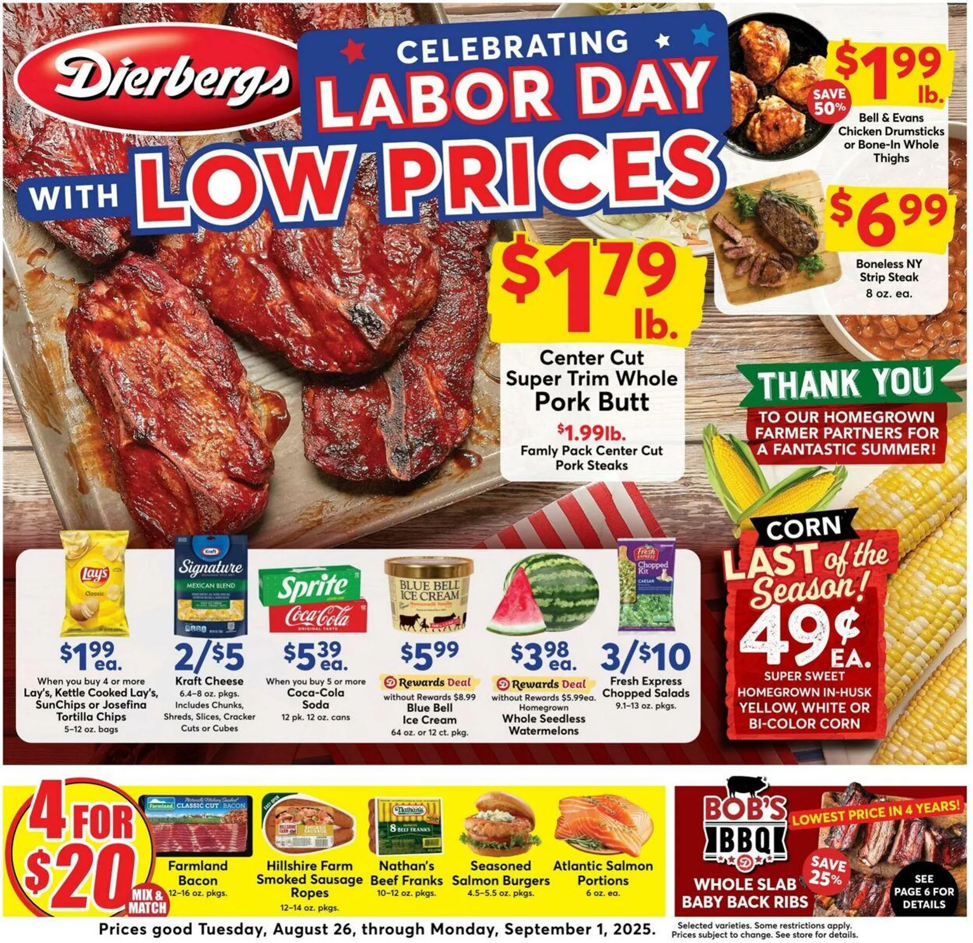 Weekly ad Dierbergs from August 26 to September 1 2025 - Page 1