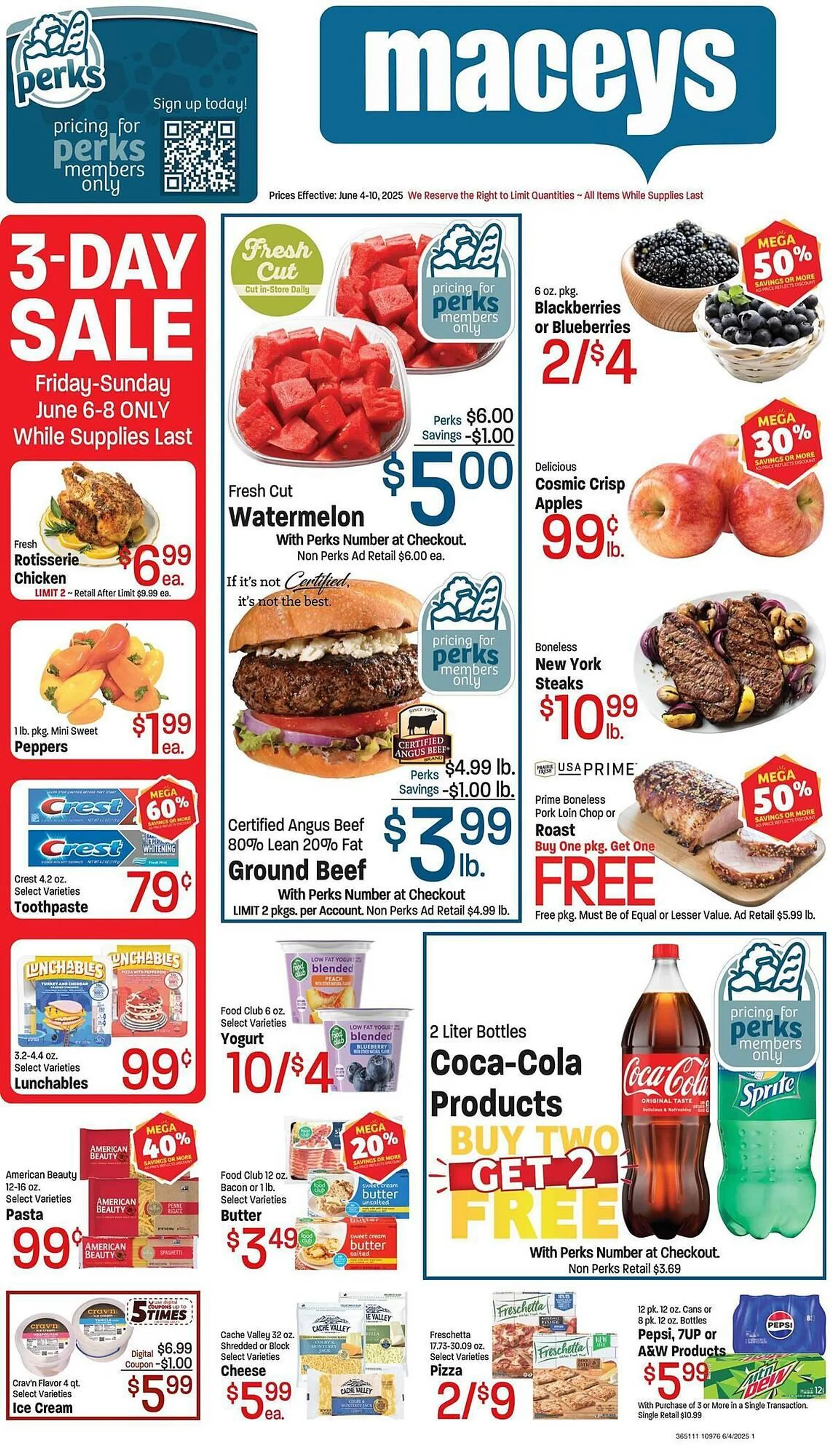 Weekly ad Maceys Weekly Ad from June 4 to June 11 2025 - Page 1