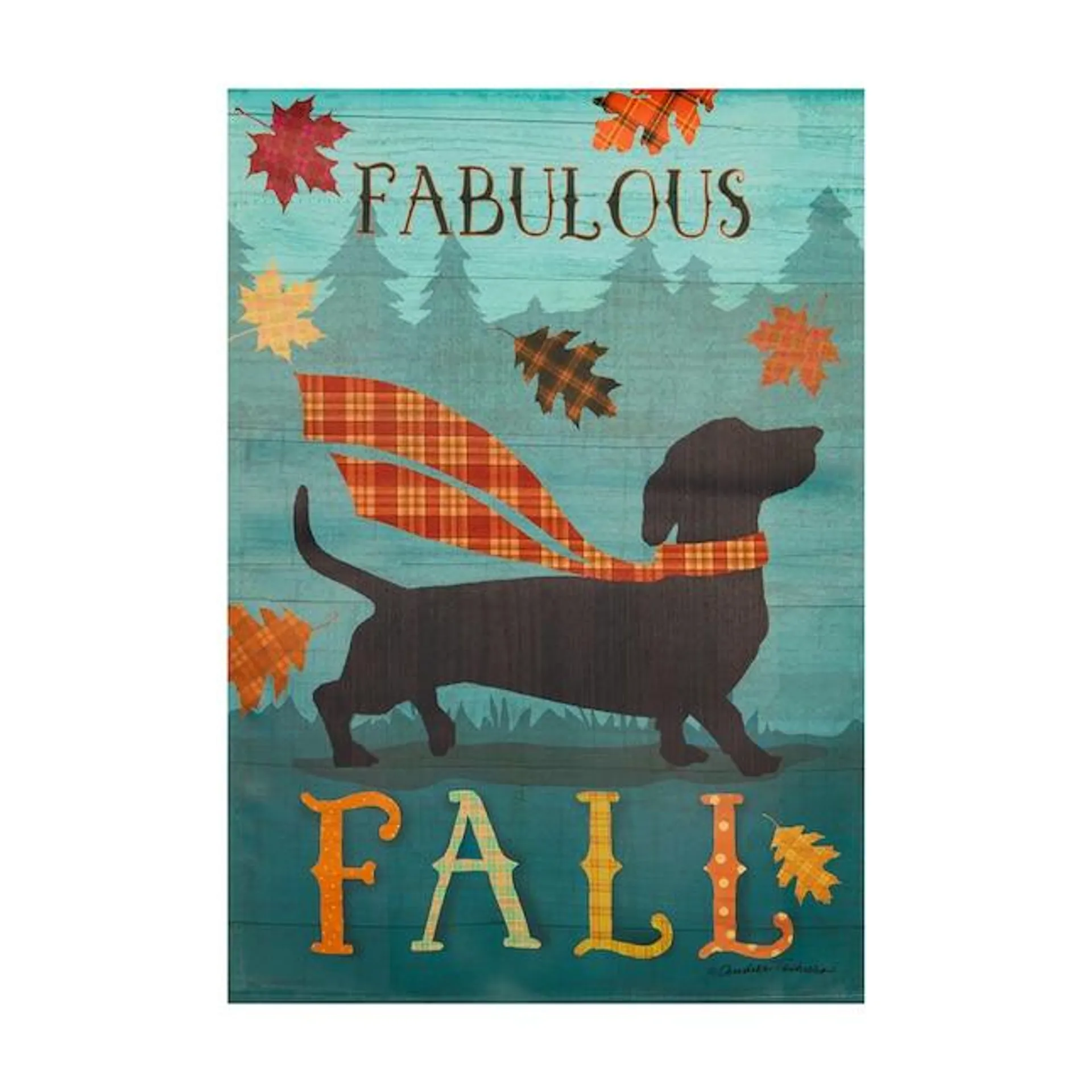 Style Selections 1-ft W x 1.5-ft H Fall Garden Flag