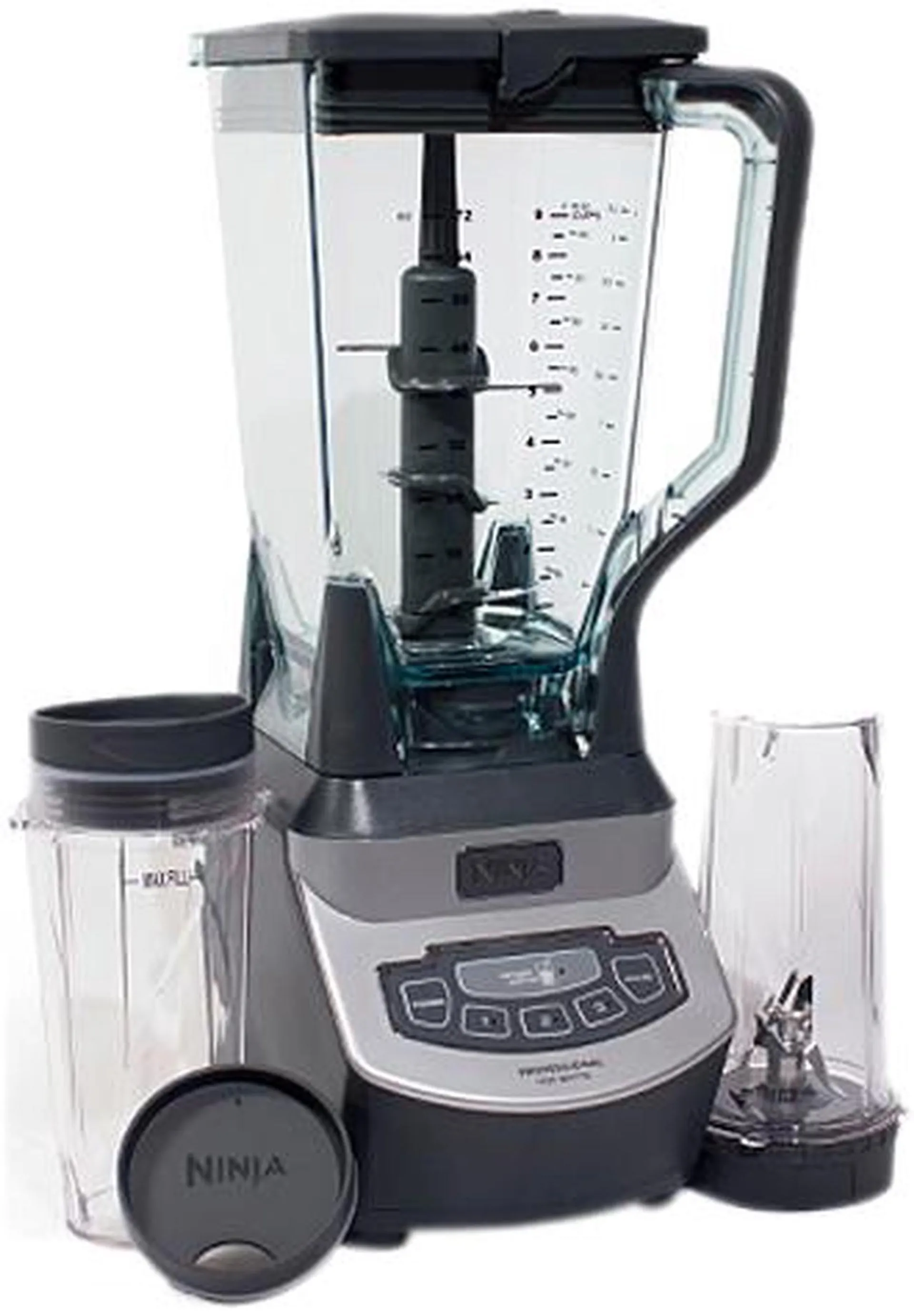 Ninja BL660 Professional 1100W Power Performance Blender w/ Single Serve Cups