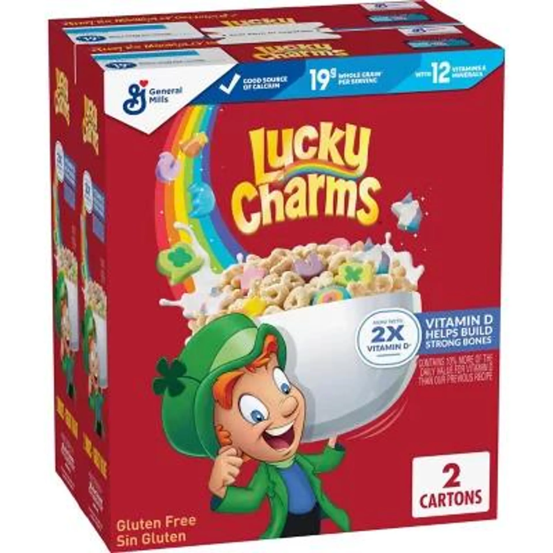 Lucky Charms with Marshmallows, 46oz., 2pk.