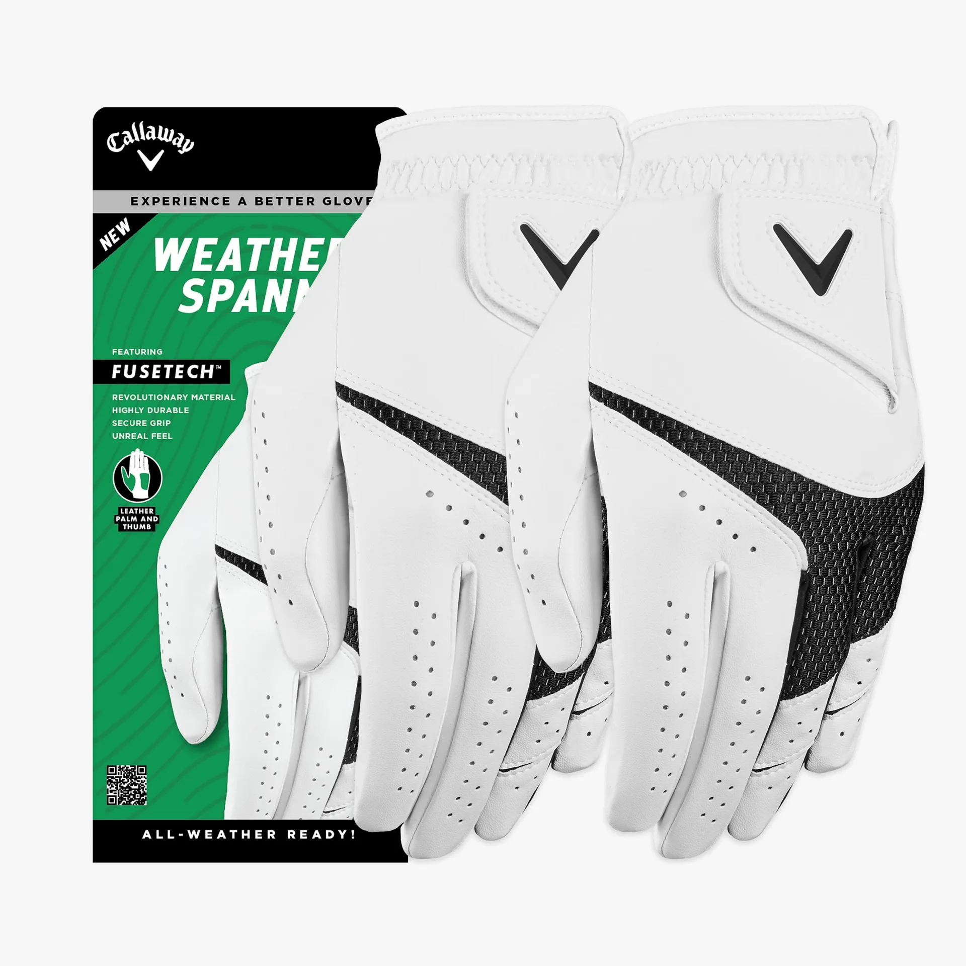 Weather Spann Golf Gloves (2-Pack)