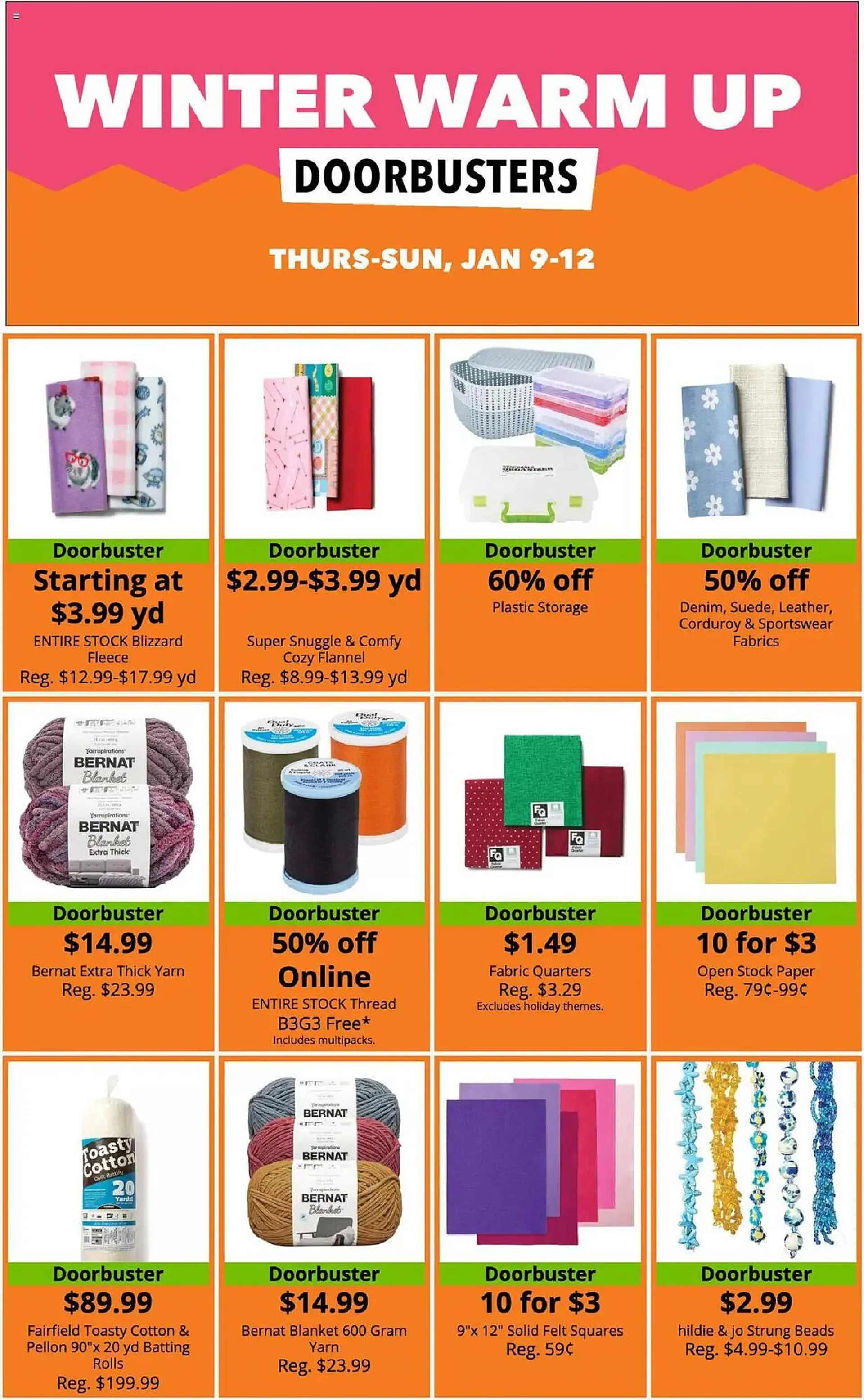 Weekly ad JOANN Weekly Ad from January 9 to January 29 2025 - Page 2