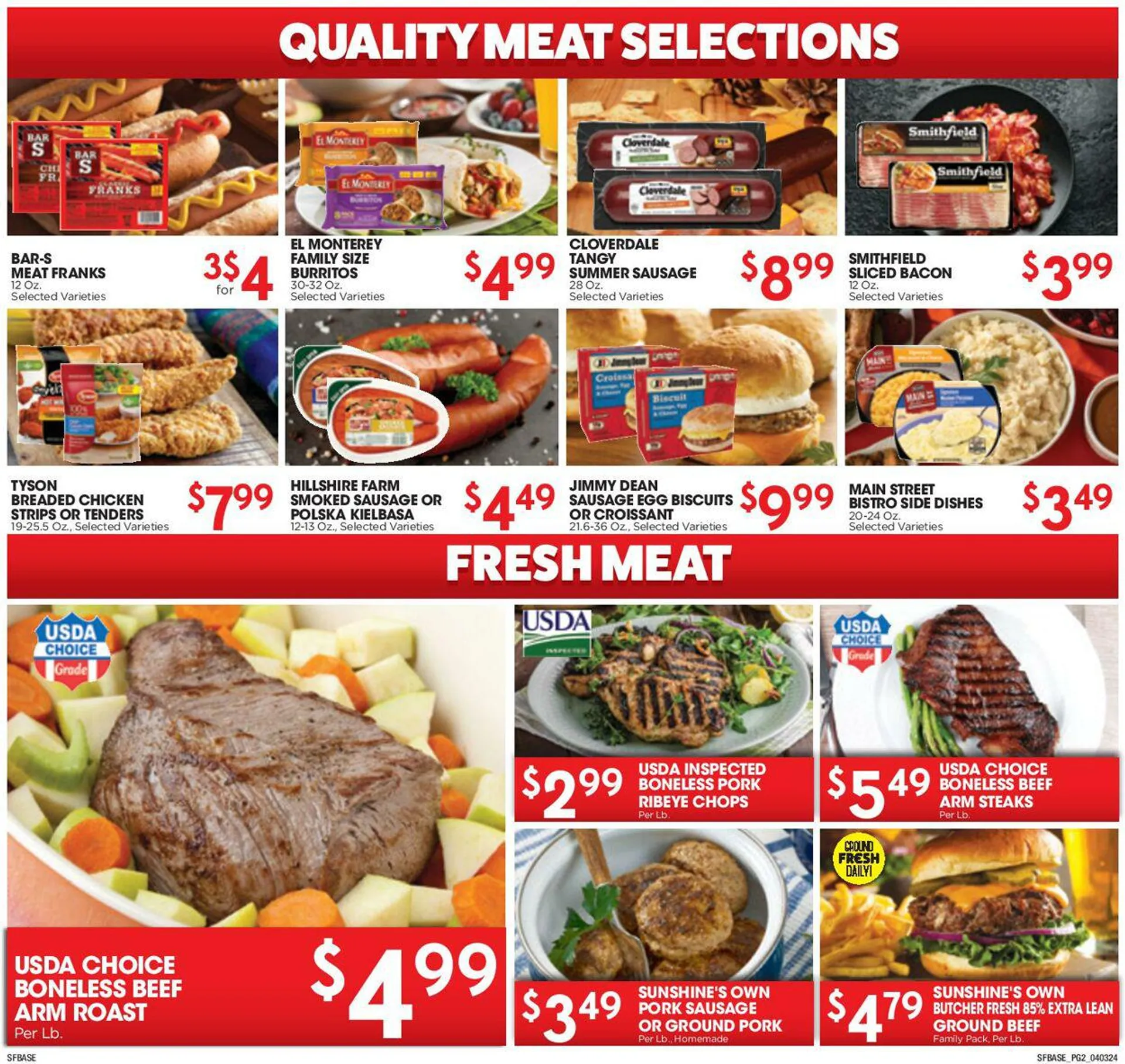 Weekly ad Sunshine Foods from April 3 to April 9 2024 - Page 2