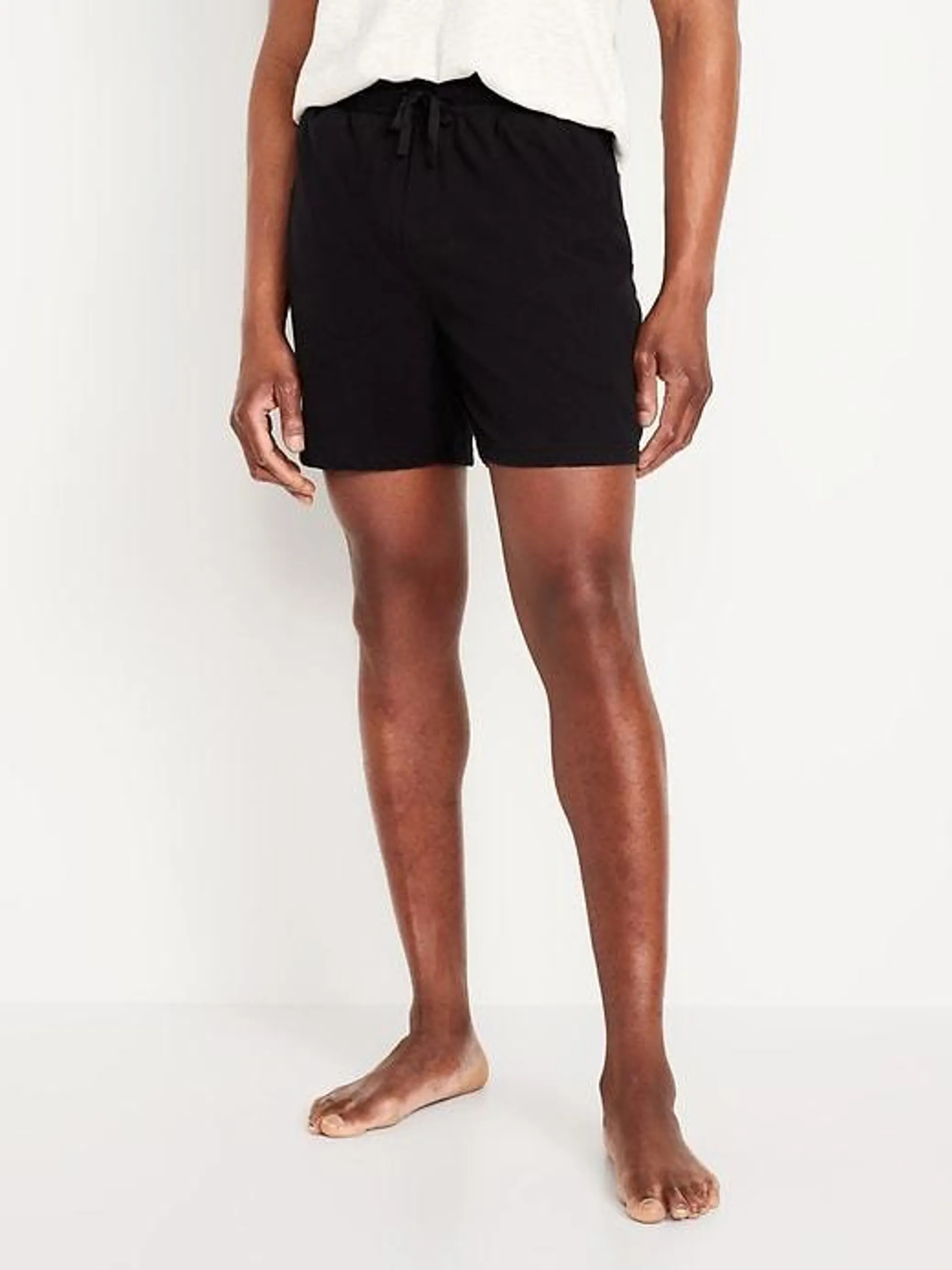 Jersey Pajama Shorts -- 6-inch inseam