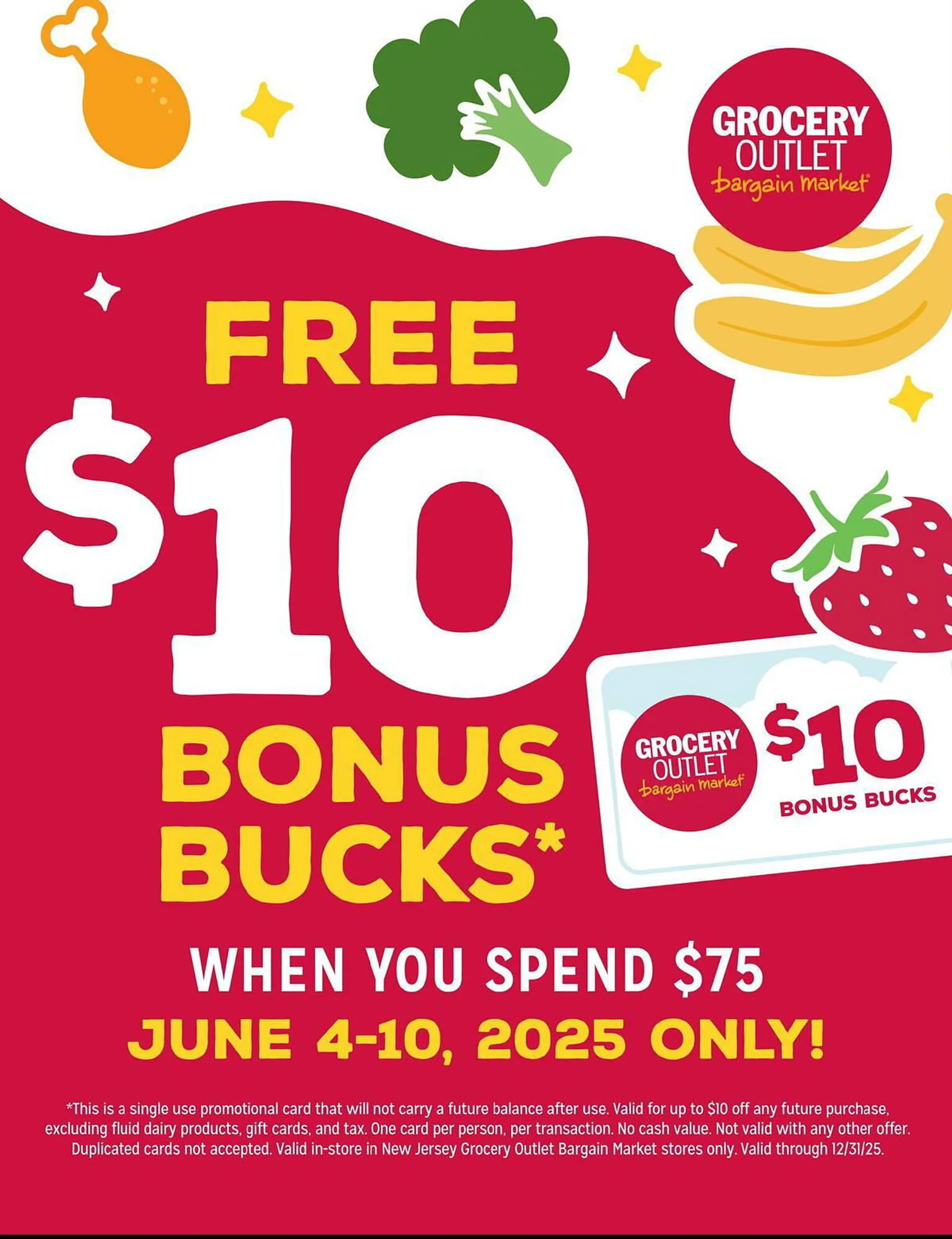 Weekly ad Grocery Outlet Weekly Ad from June 4 to June 10 2025 - Page 1