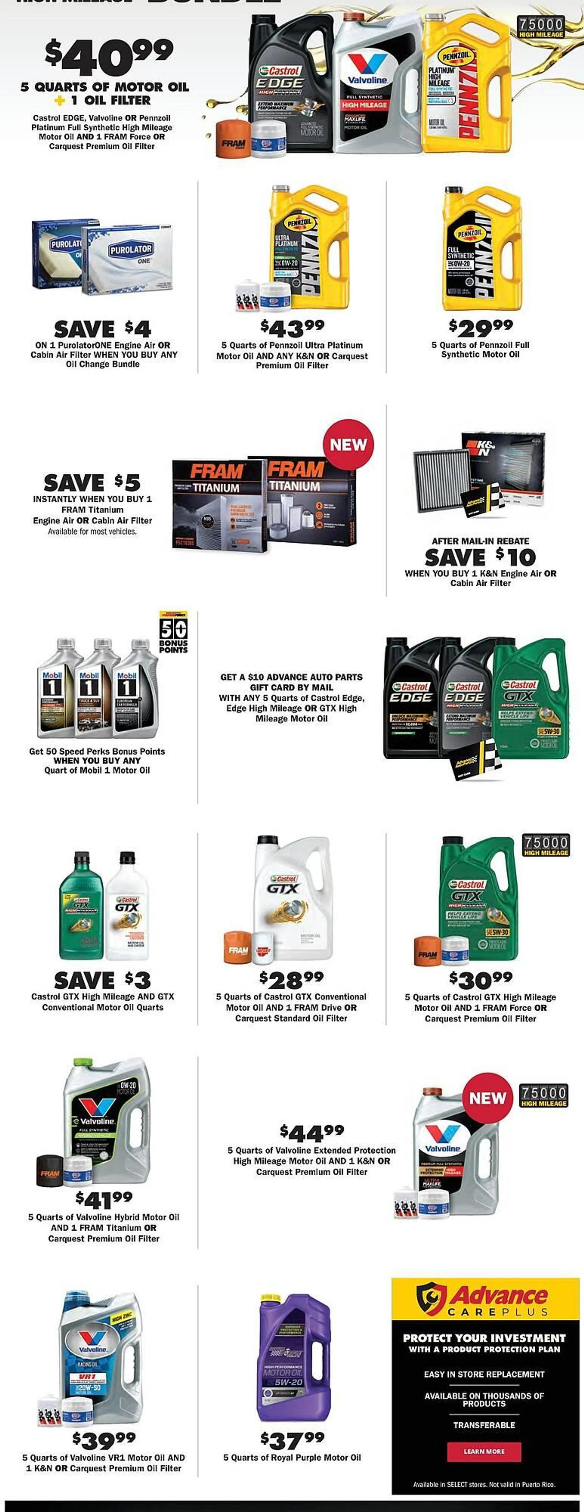 Advance Auto Parts Weekly Ad - 2