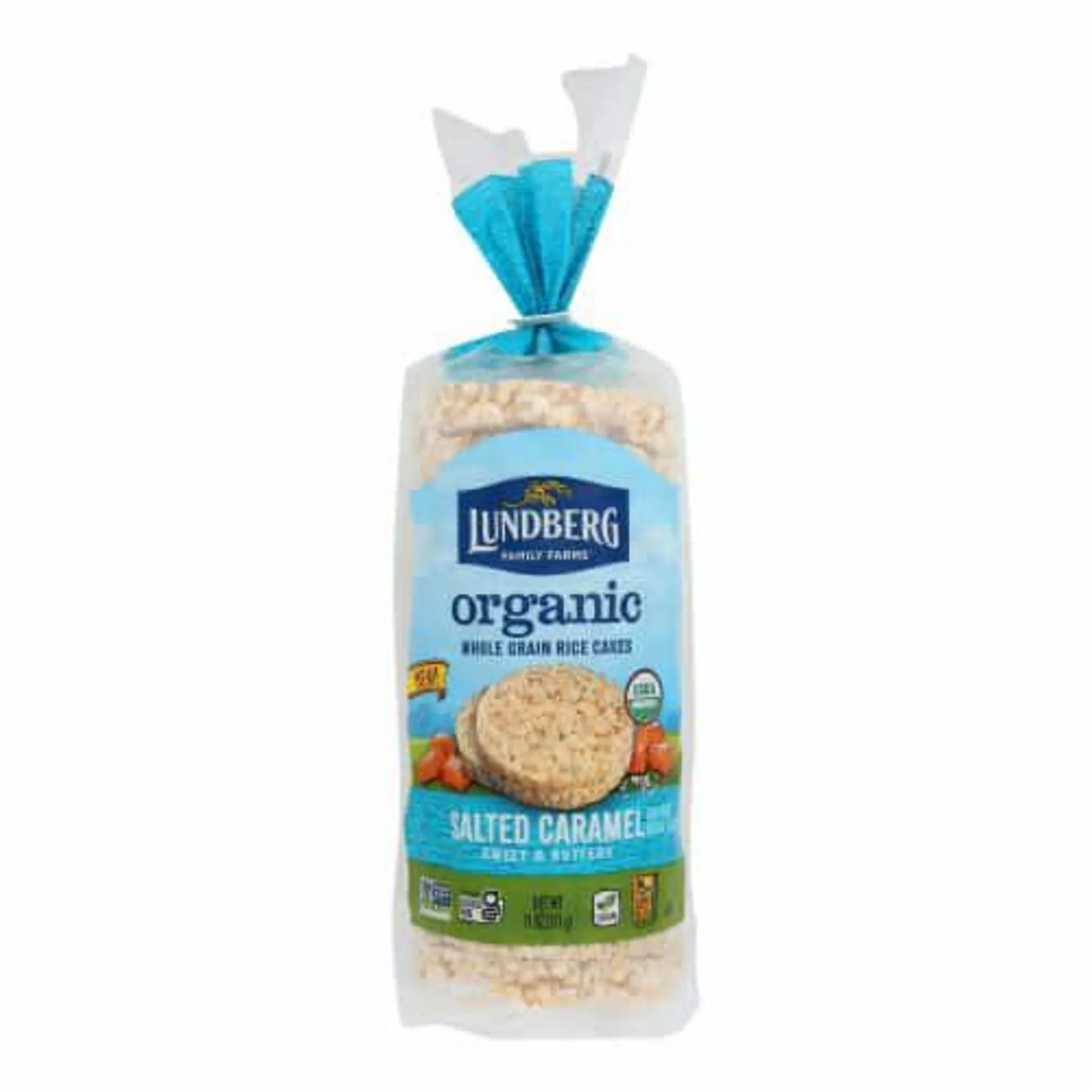 Lundberg Family Farms - Rice Cake Salted Caramel 11 oz (Pack of 6)