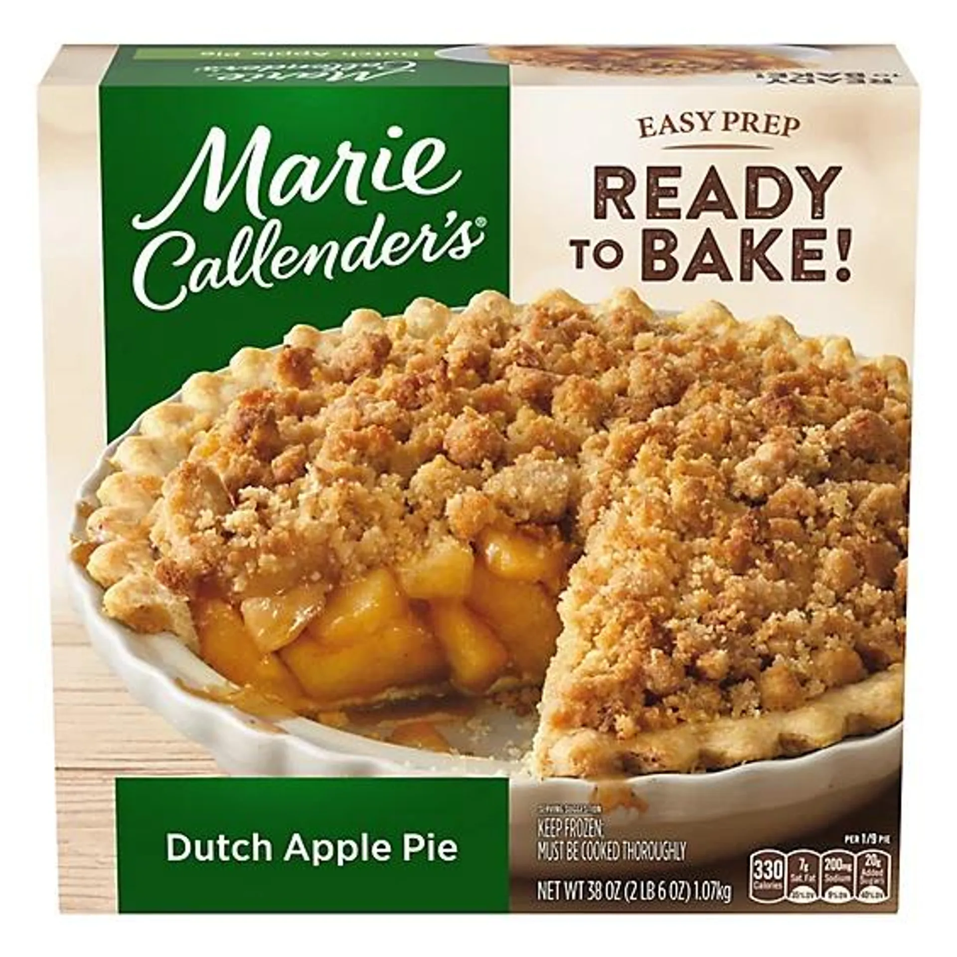 Marie Callender's Dutch Apple Pie Frozen Dessert - 38 Oz