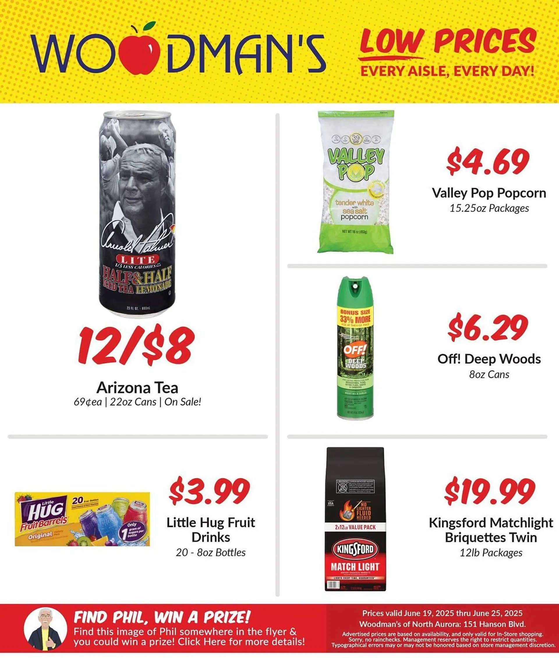 Weekly ad Woodman's Weekly Ad from June 19 to June 25 2025 - Page 1
