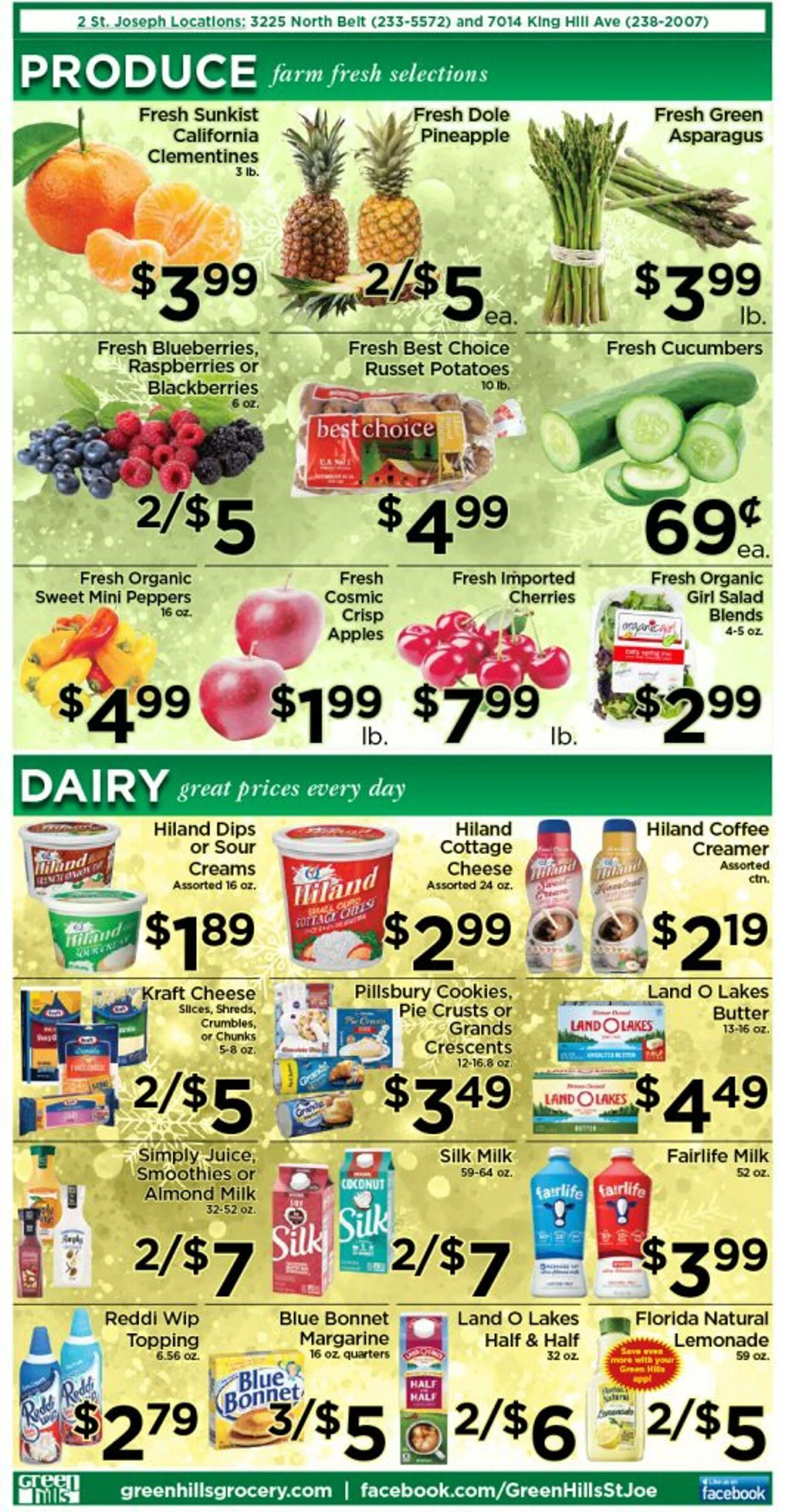 Green Hills Grocery Current weekly ad - 2