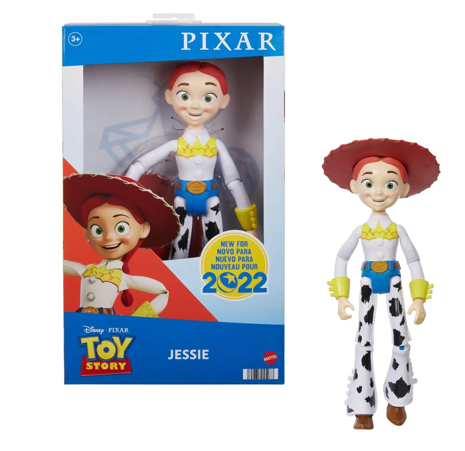 Disney And Pixar Toy Story Large Jessie Action Figure, Collectible Toy in 12-Inch Scale