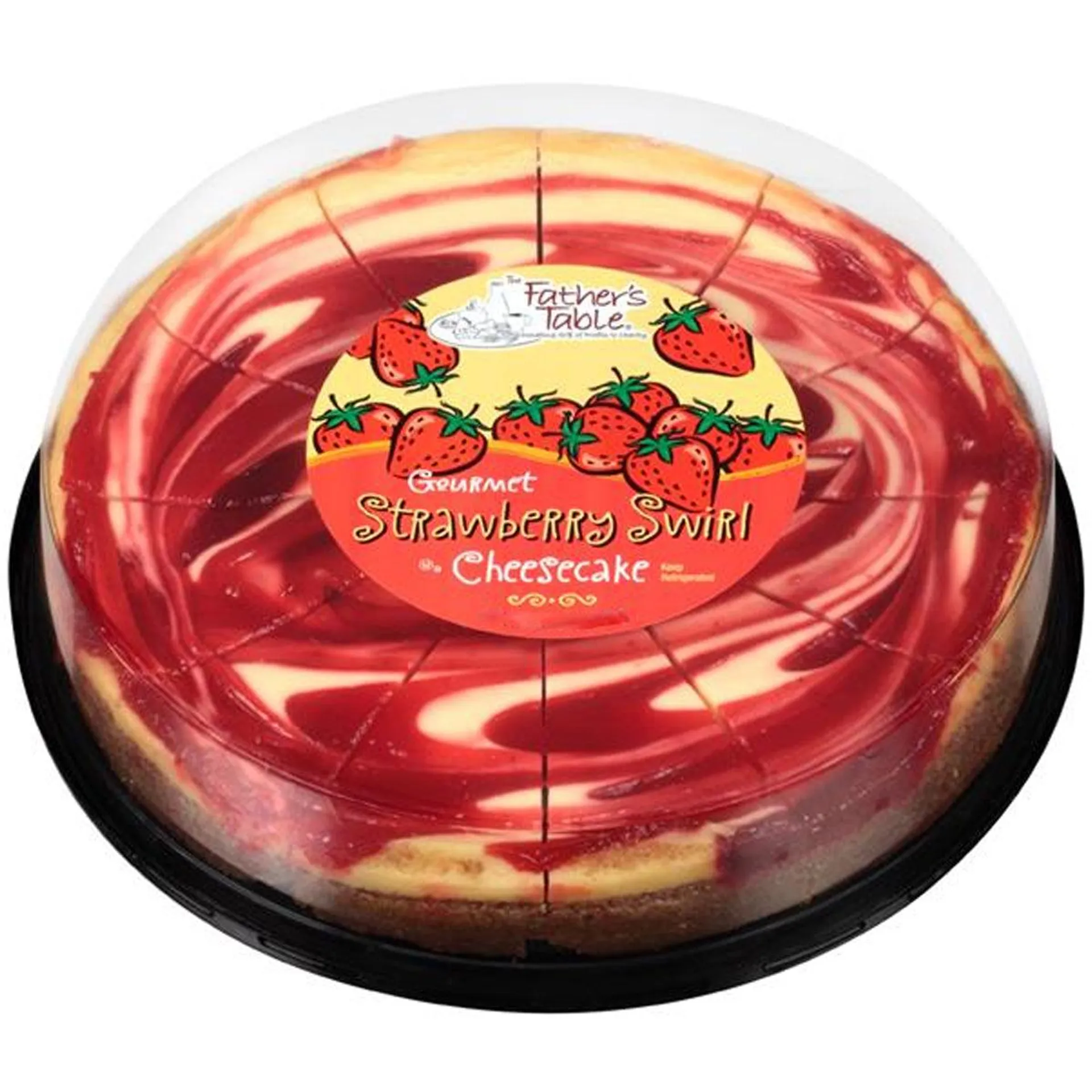 Fathers Table Strawberry Cheesecake