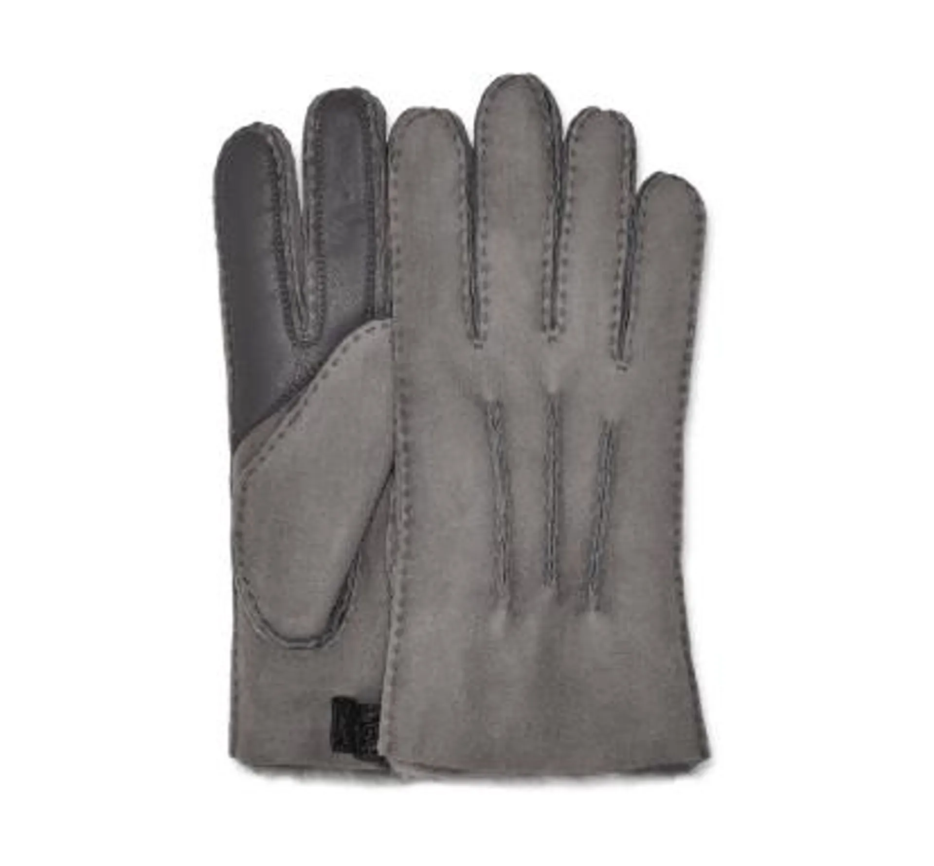 Contrast Sheepskin Tech Glove