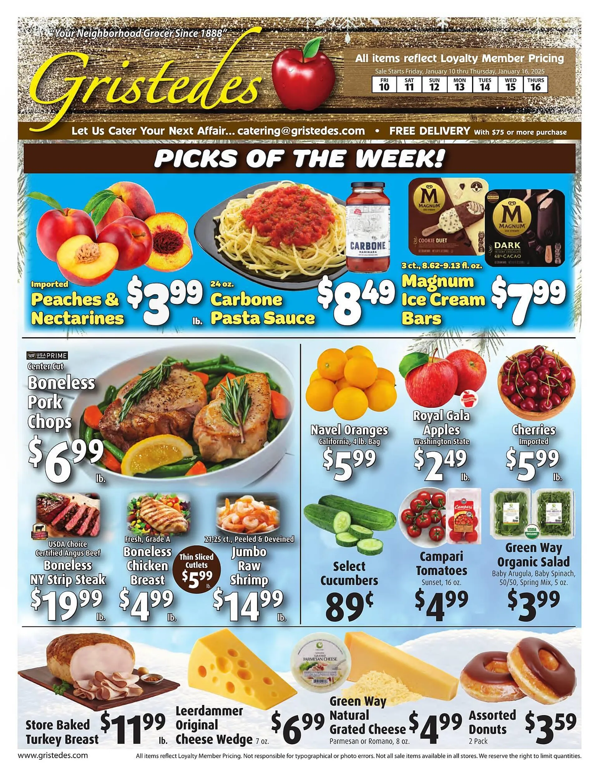 Gristedes Weekly Ad - 1