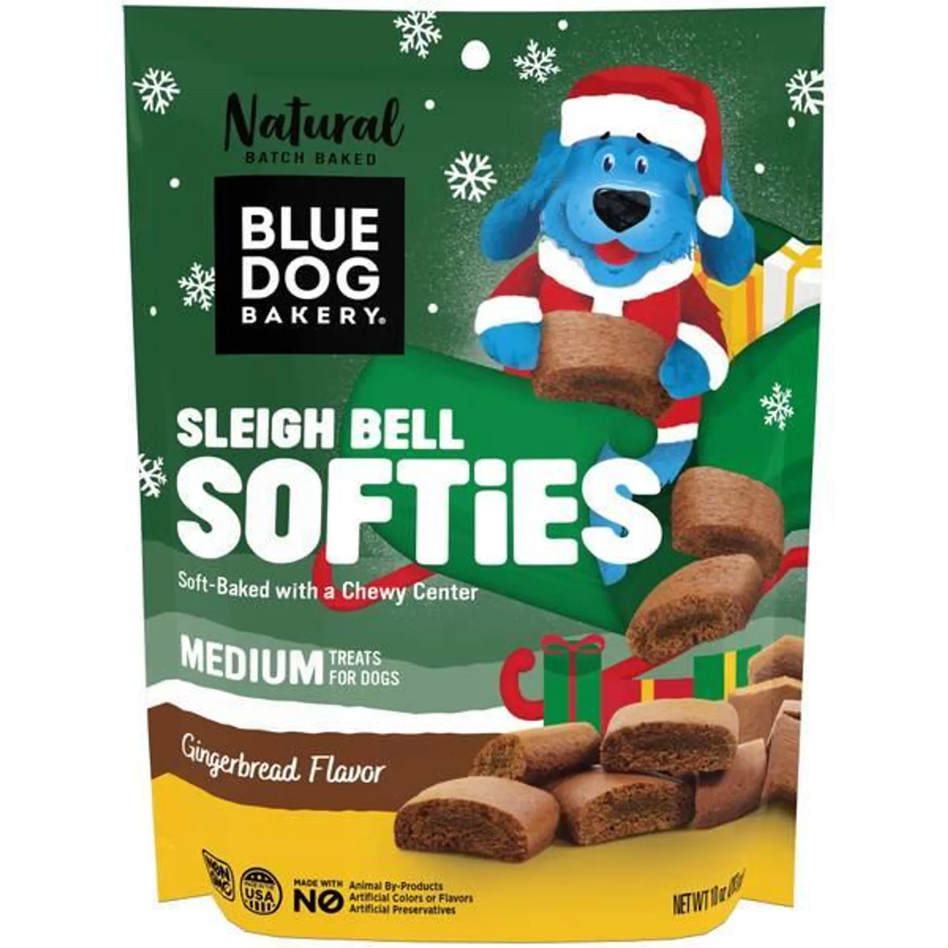 10 oz Gingerbread Softies Dog Treats