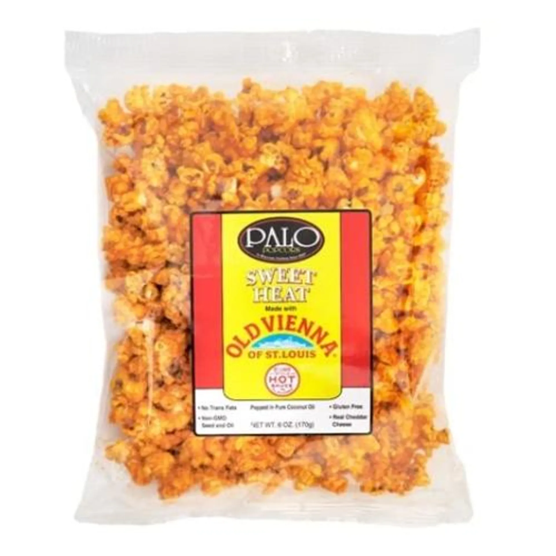 Palo Popcorn Kettle Popped Sweet Heat Popcorn, 6 Oz