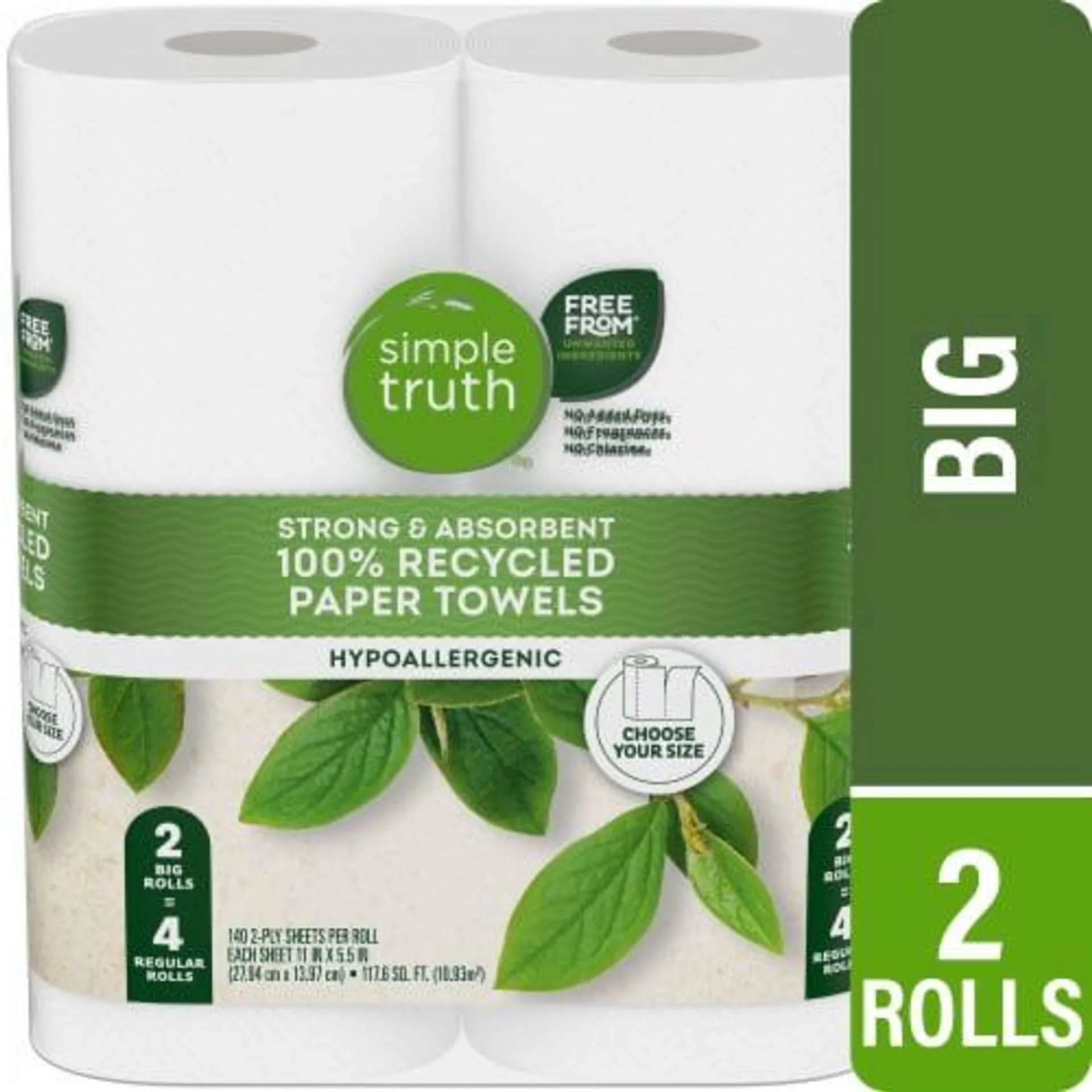 Simple Truth® 100% Recycled Big Paper Towels