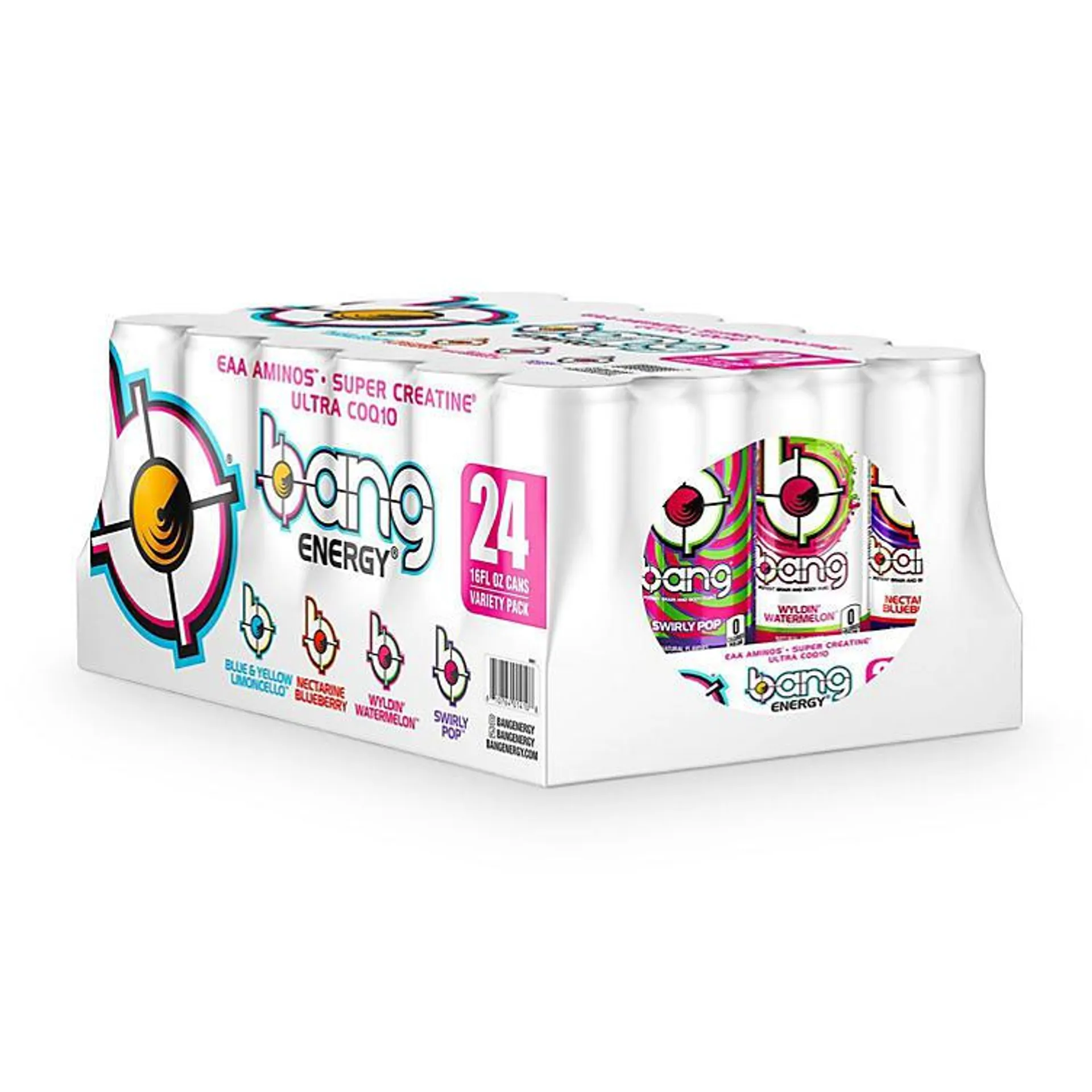 Bang Energy Pink Variety Pack (16 fl. oz., 24 pk.)