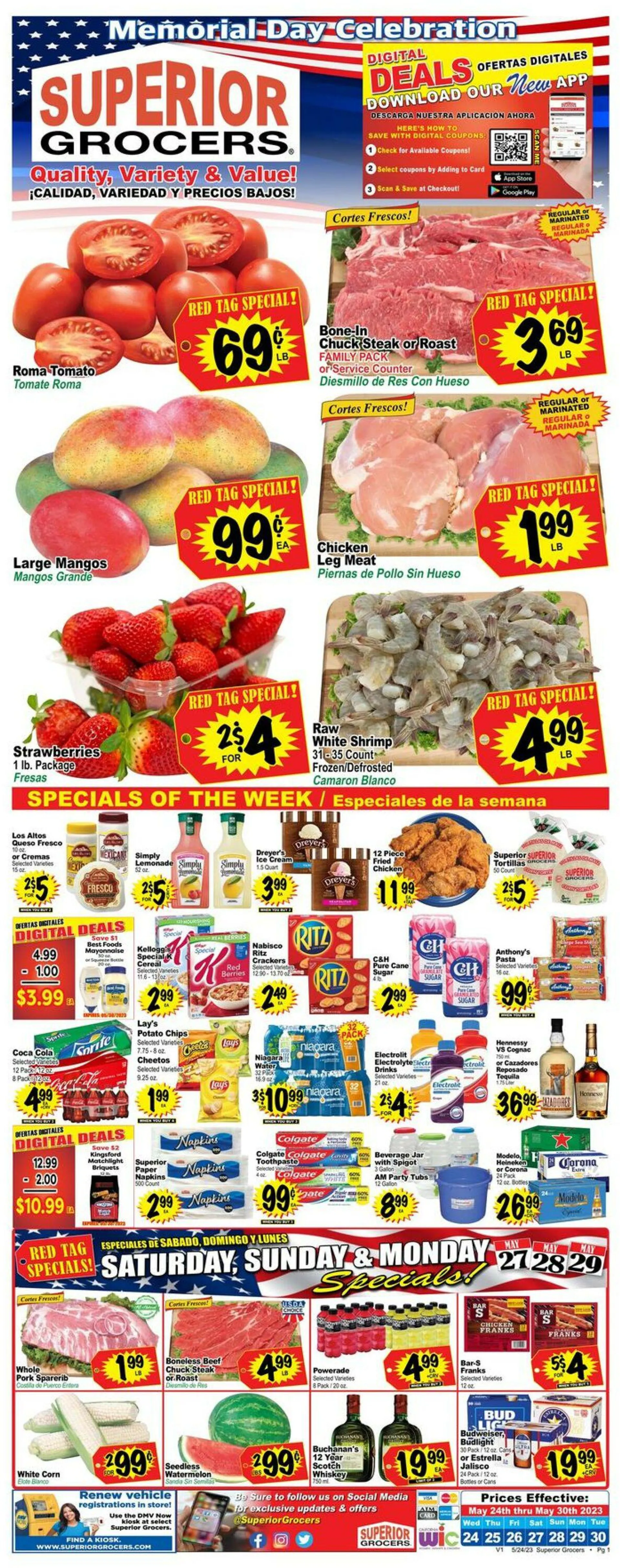 Superior Grocers Current weekly ad - 1