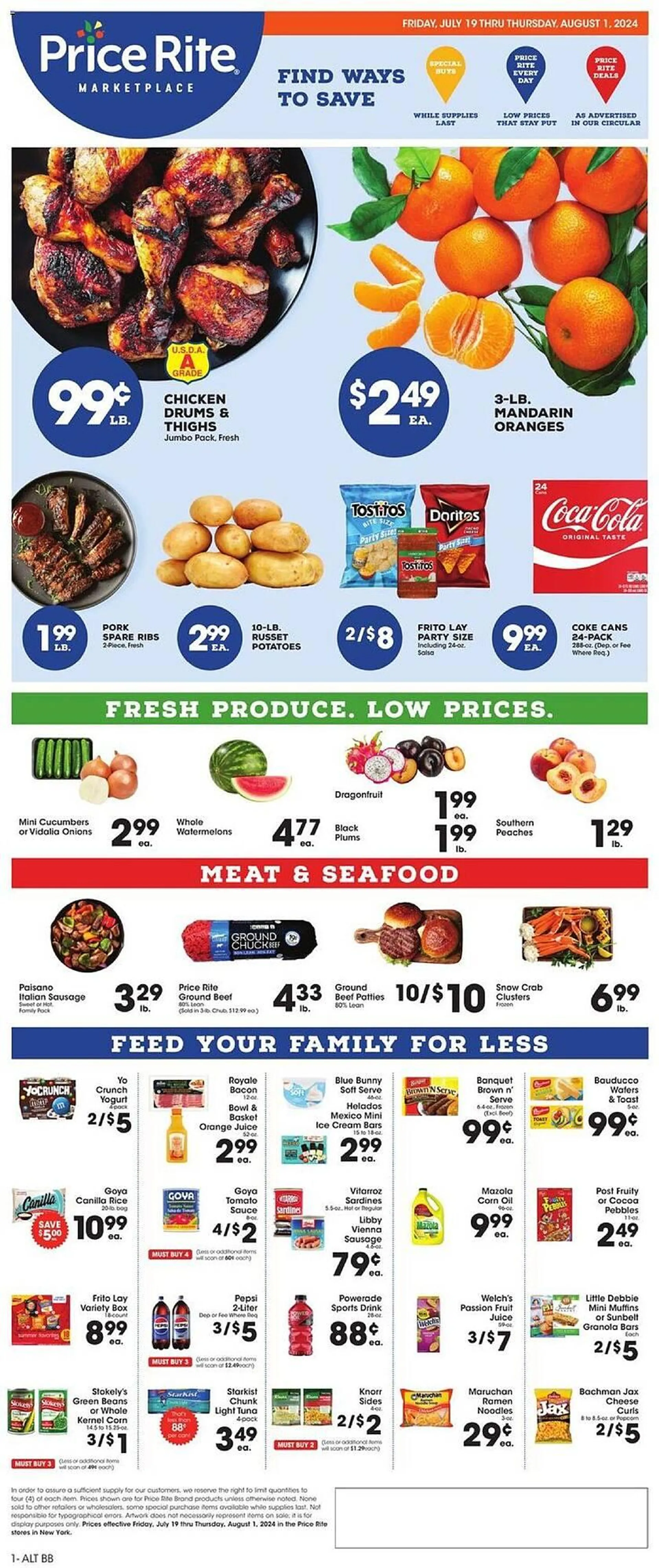 Price Rite Weekly Ad - 1