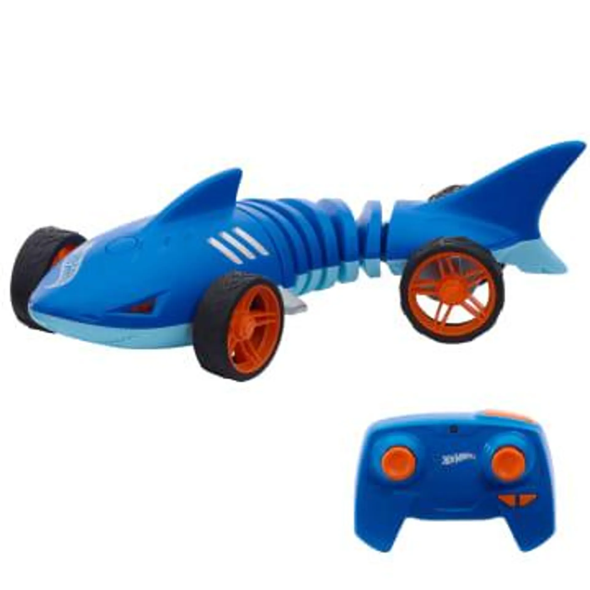 Hot Wheels RC 1:15 Scale Shark Speeder, Battery-Powered Remote-Control Vehicle