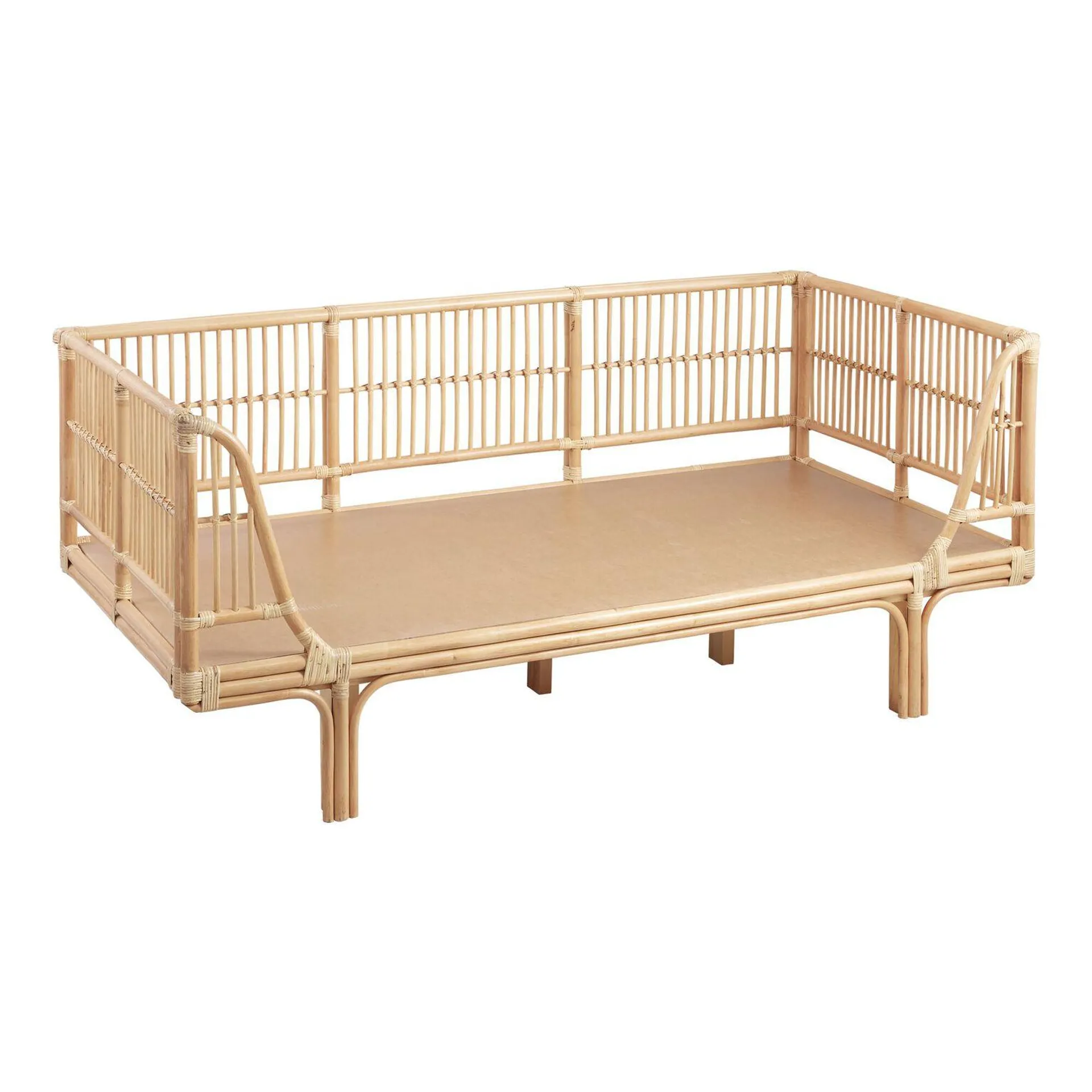 Honey Rattan Daybed Frame