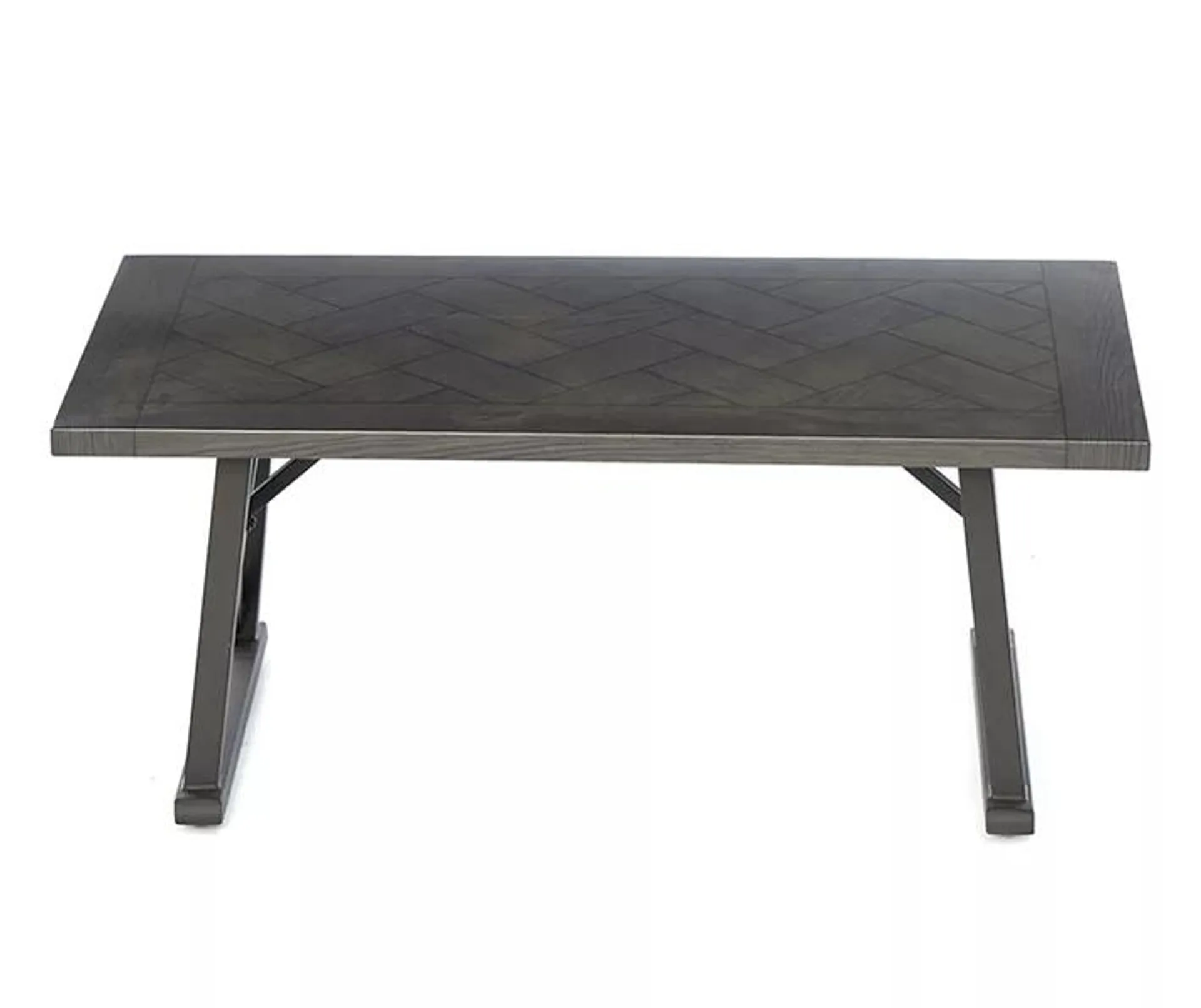 Yorktown Herringbone Steel Patio Coffee Table