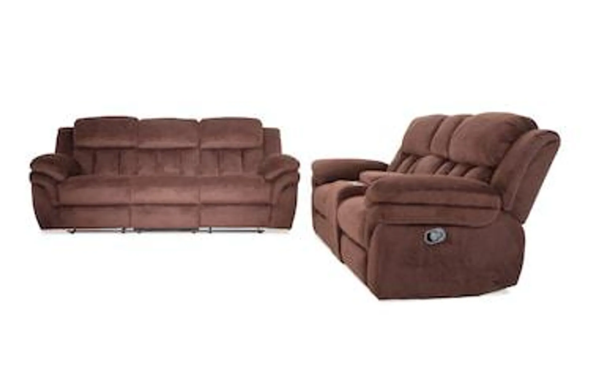 Trevor Brown Manual Sofa and Console Loveseat