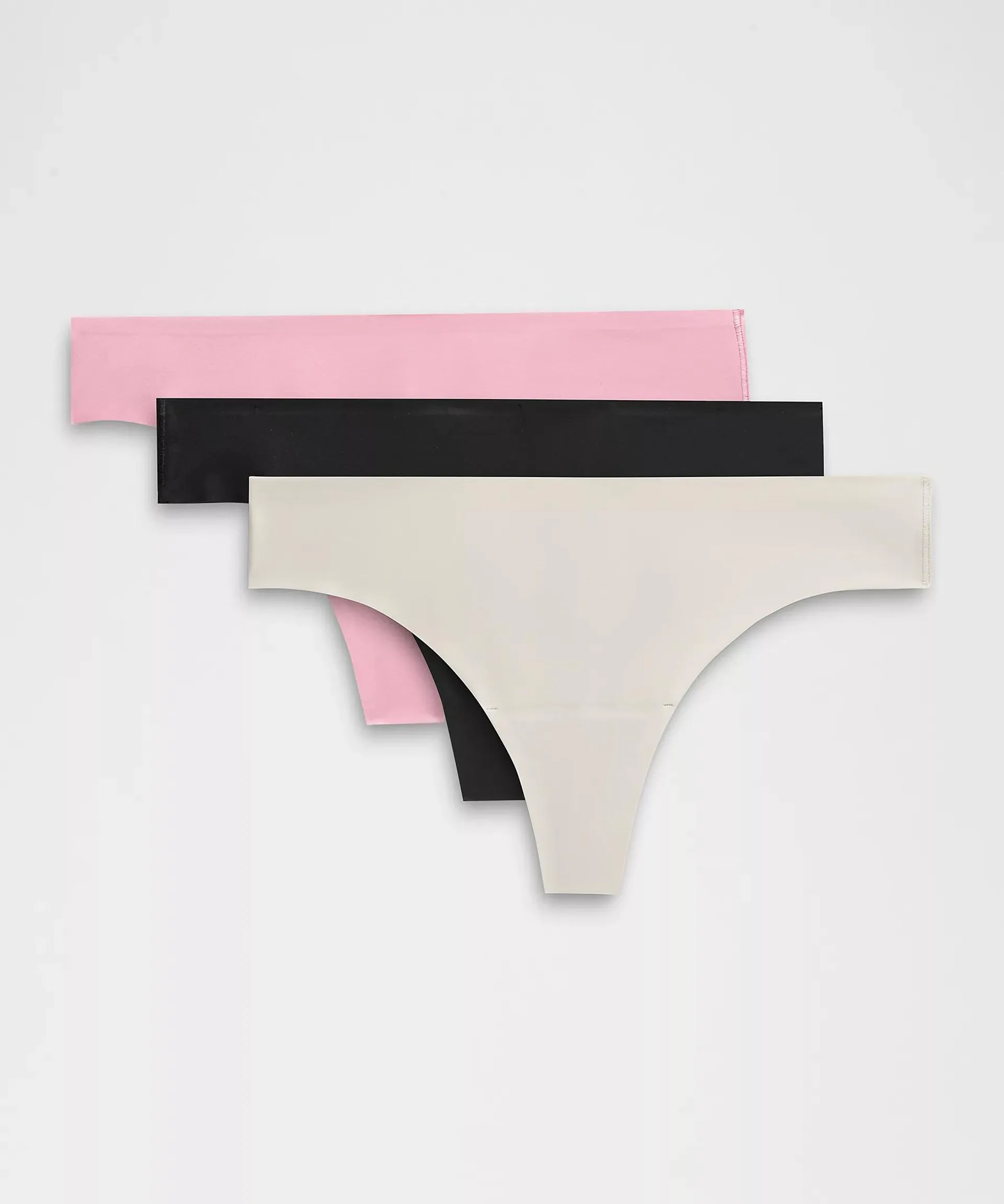 InvisiWear Mid-Rise Thong Underwear