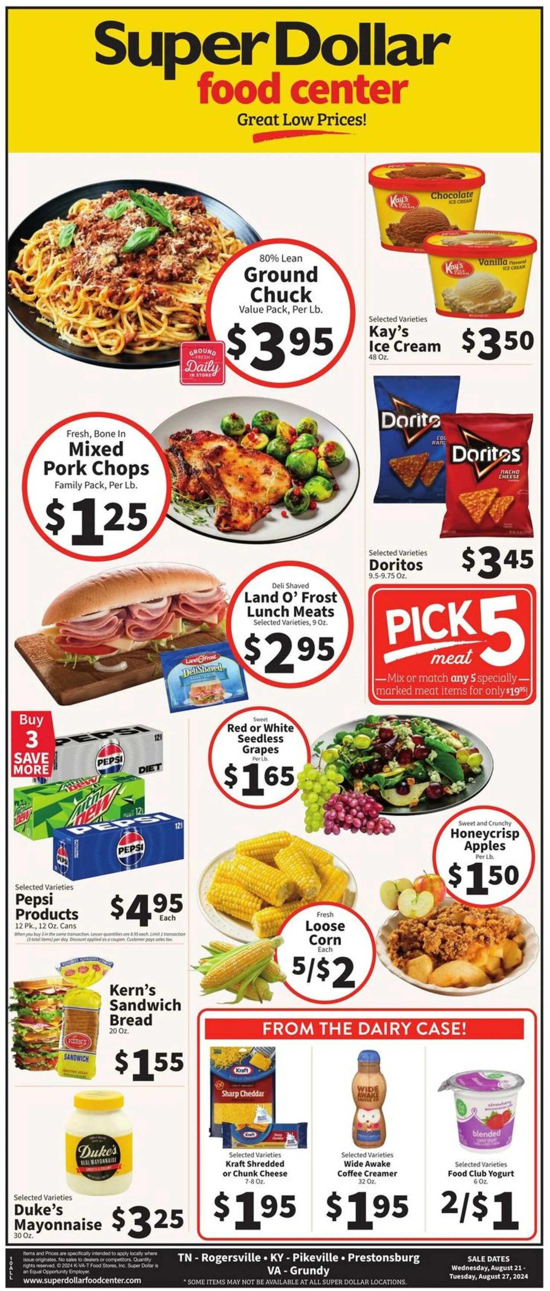 Super Dollar Food Center Current weekly ad - 1