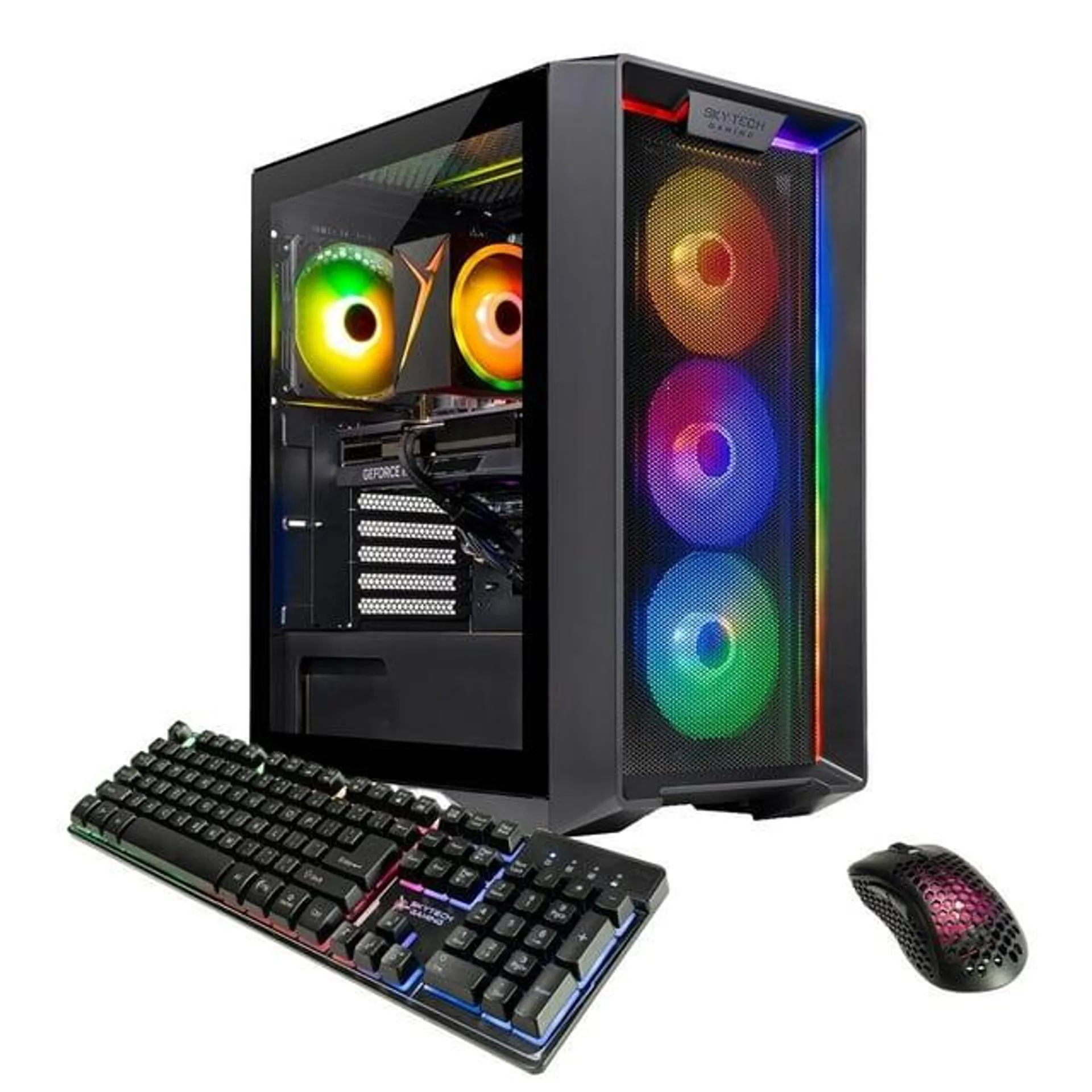 Skytech Nebula Gaming PC Desktop INTEL Core i5 12400F NVIDIA Geforce RTX 4060 1TB SSD 16GB RAM Windows 11