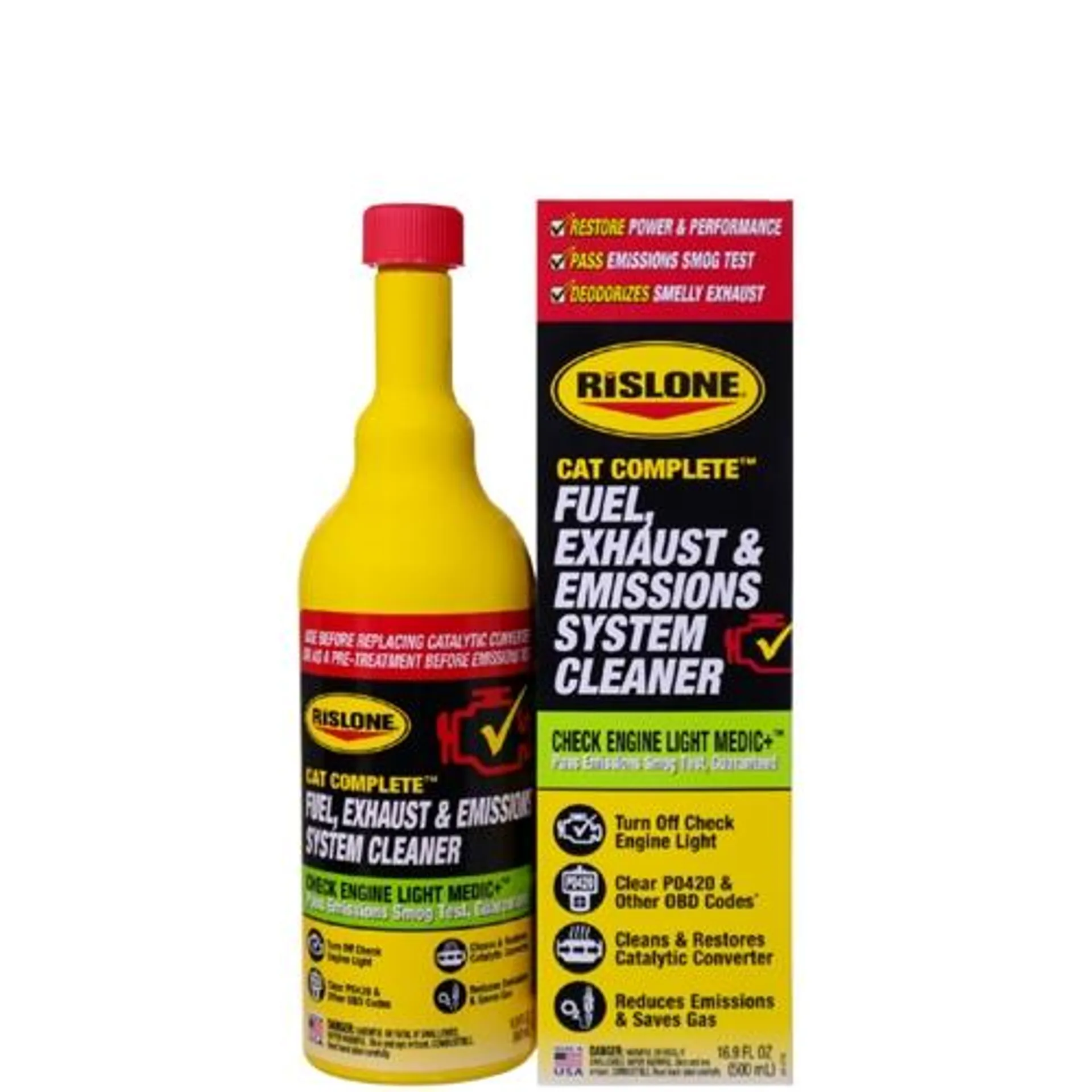 Rislone Cat Complete Fuel, Exhaust & Emissions System Cleaner