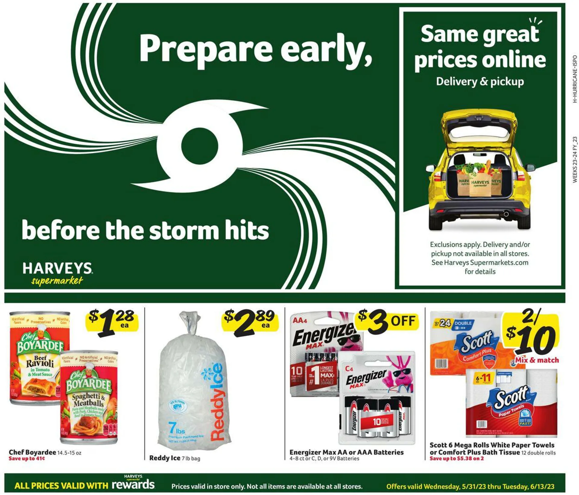 Harveys Supermarket Current weekly ad - 1