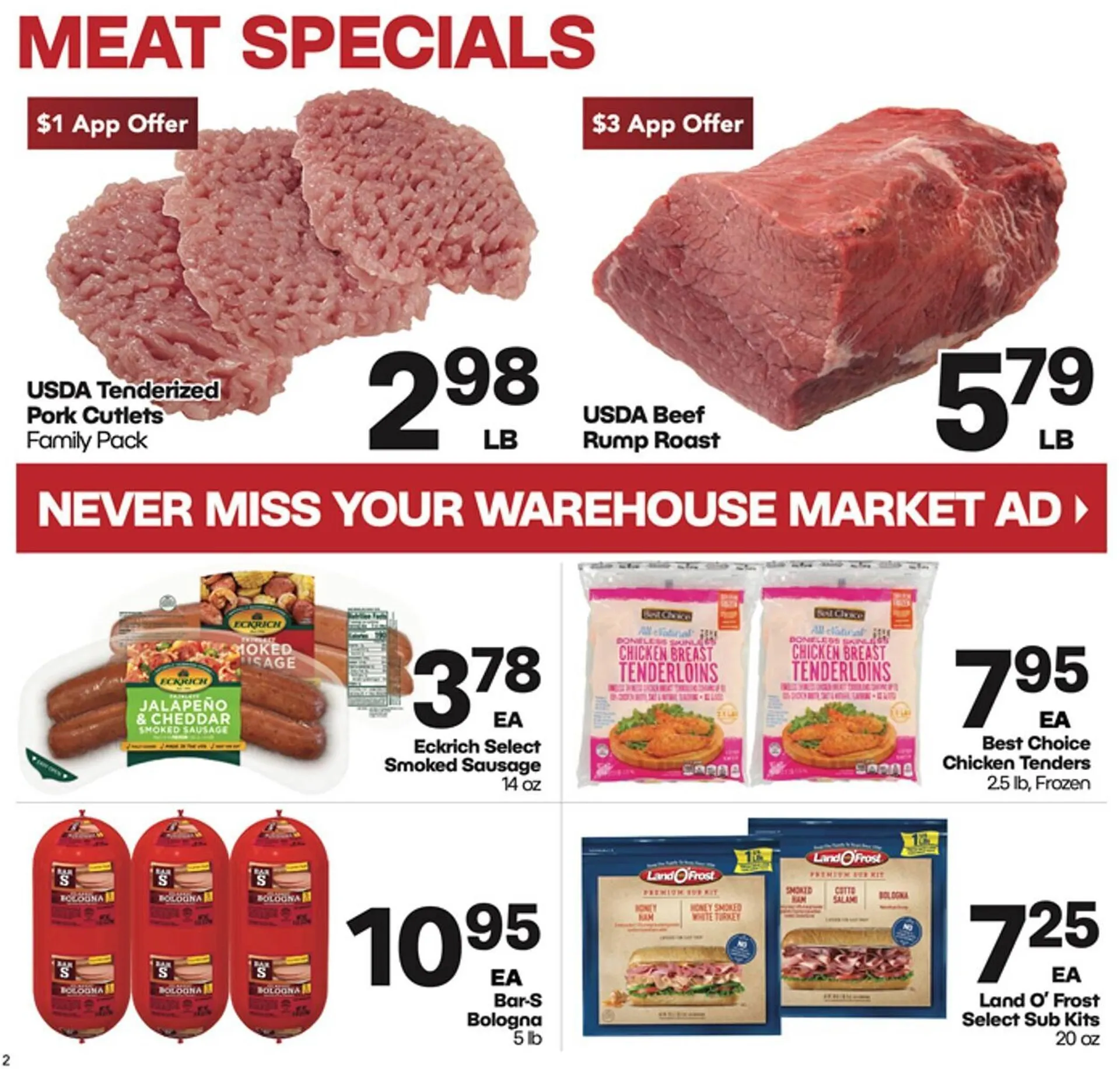 Weekly ad Warehouse Market Weekly Ad from September 11 to September 17 2024 - Page 2