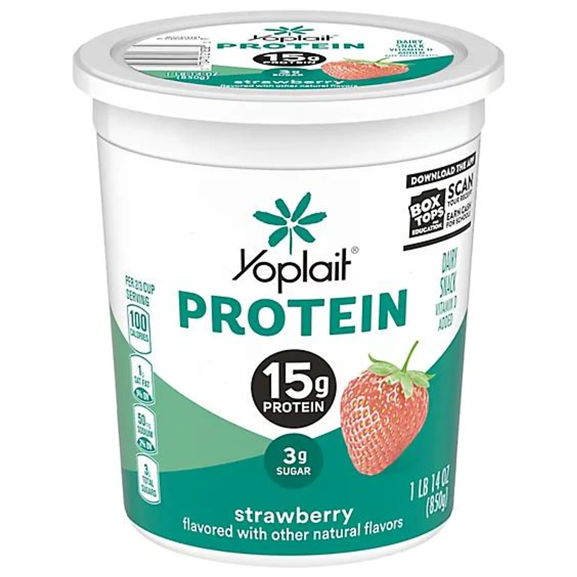 Yoplait Protein Strawberry Yogurt - 5.6-30 Oz