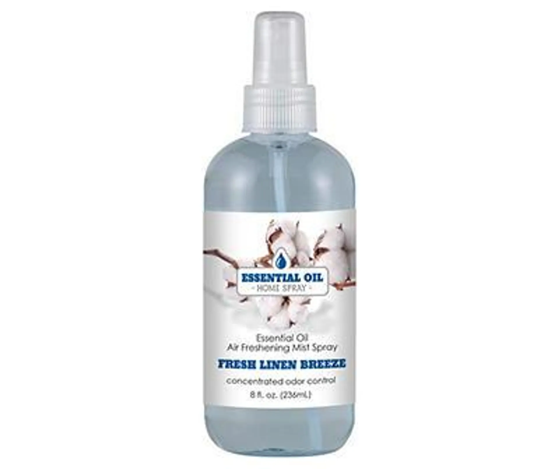 Fresh Linen Breeze Essential Oil Spray, 8 Oz.