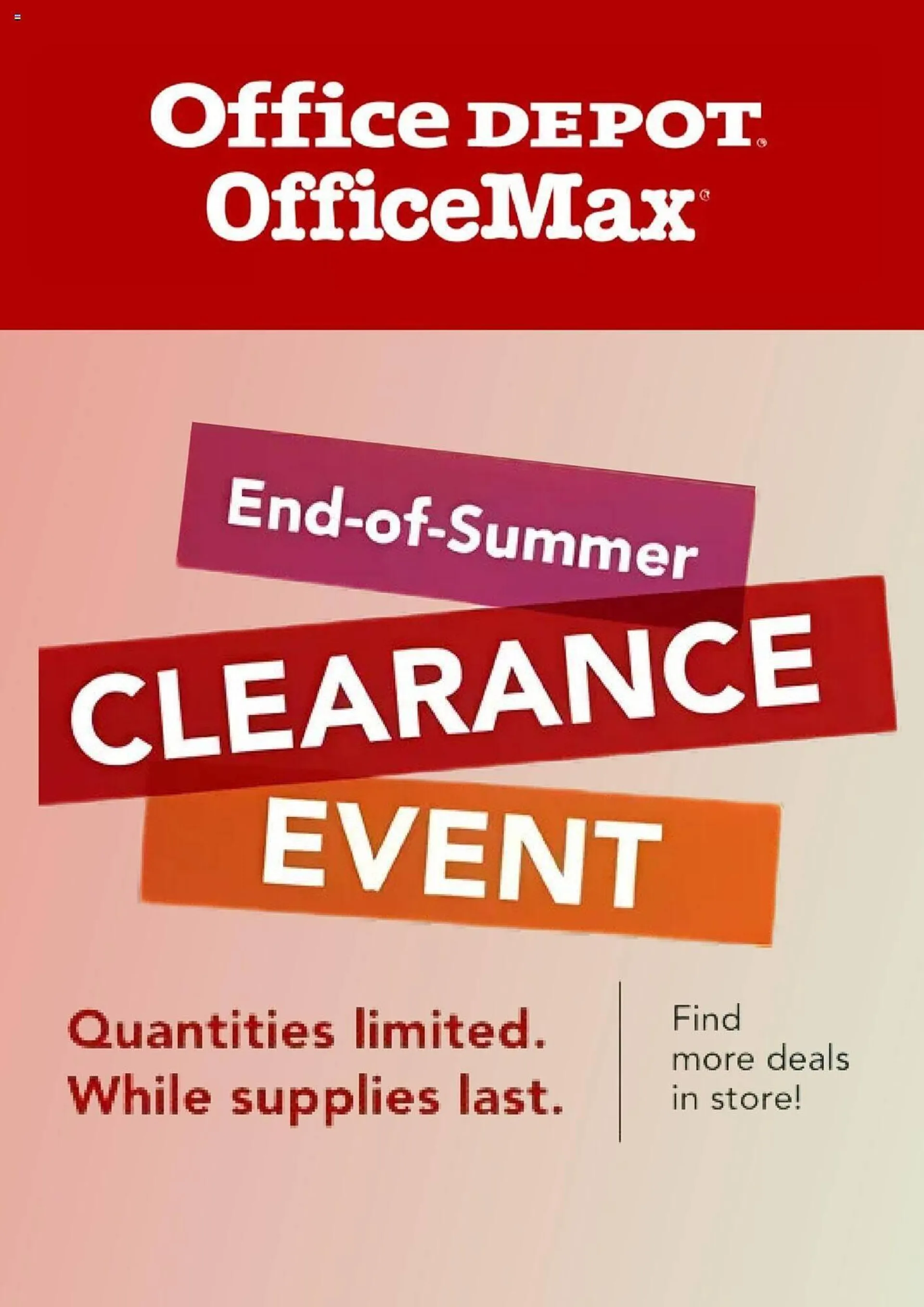 Office Depot Weekly Ad - 1