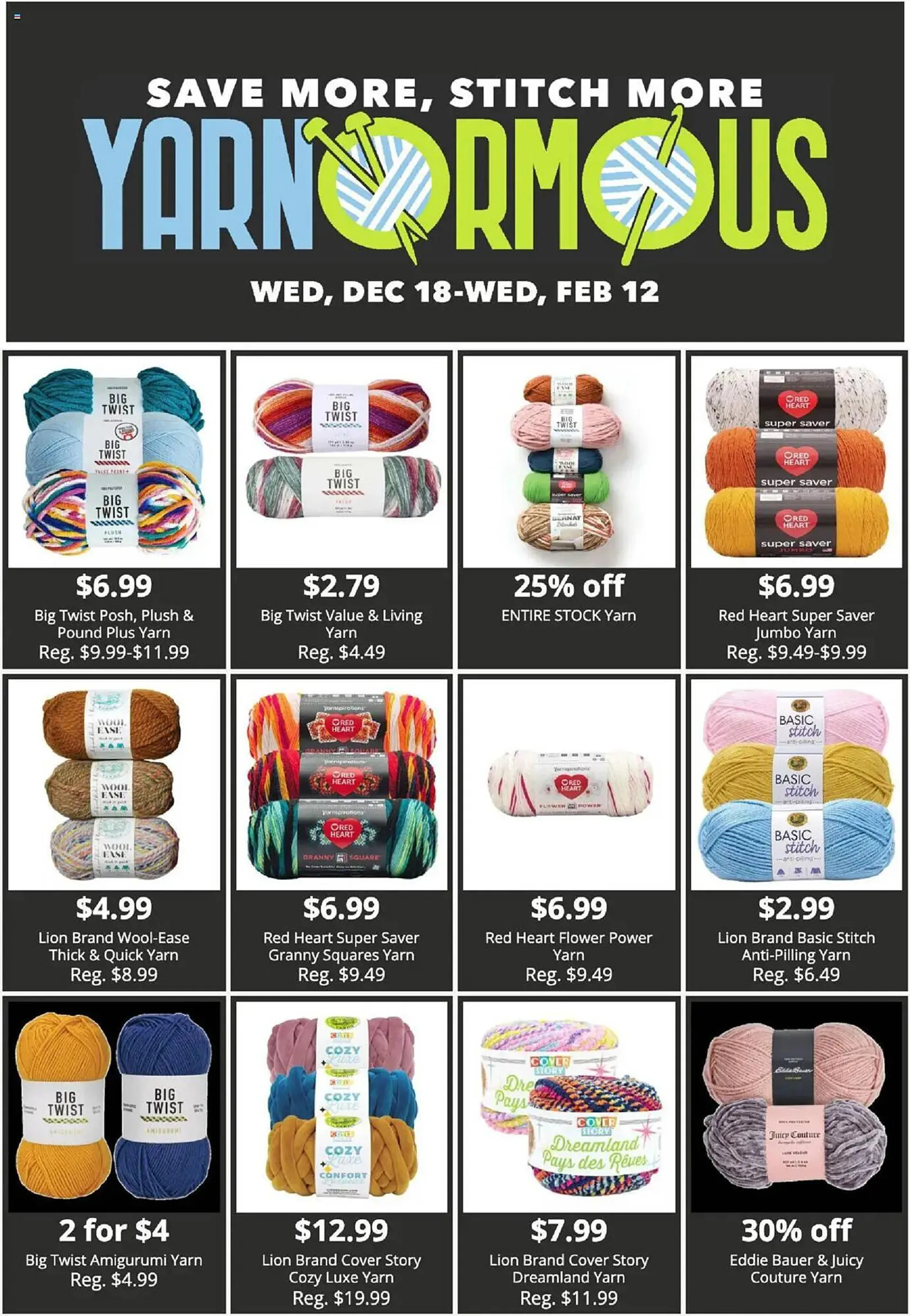 Weekly ad JOANN Weekly Ad from January 9 to January 29 2025 - Page 3